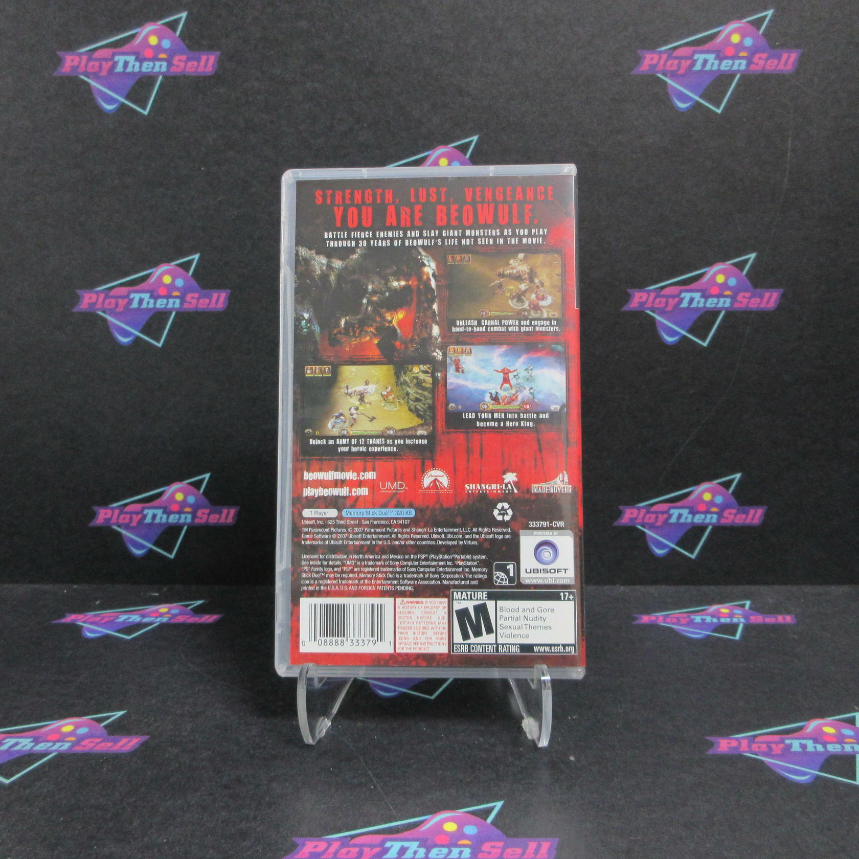 Beowulf The Game Sony PSP Complete - Refurbished