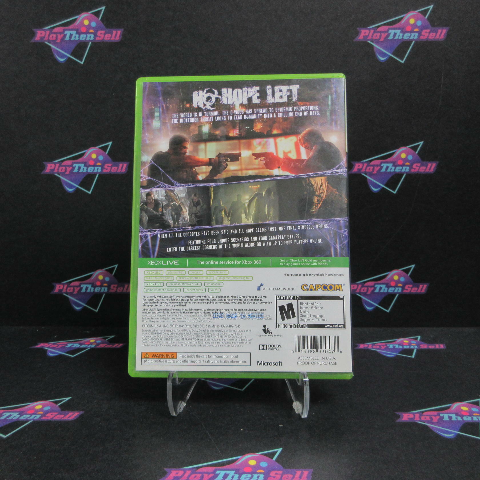 Resident Evil 6 Xbox 360 AD Complete CIB - Very Good