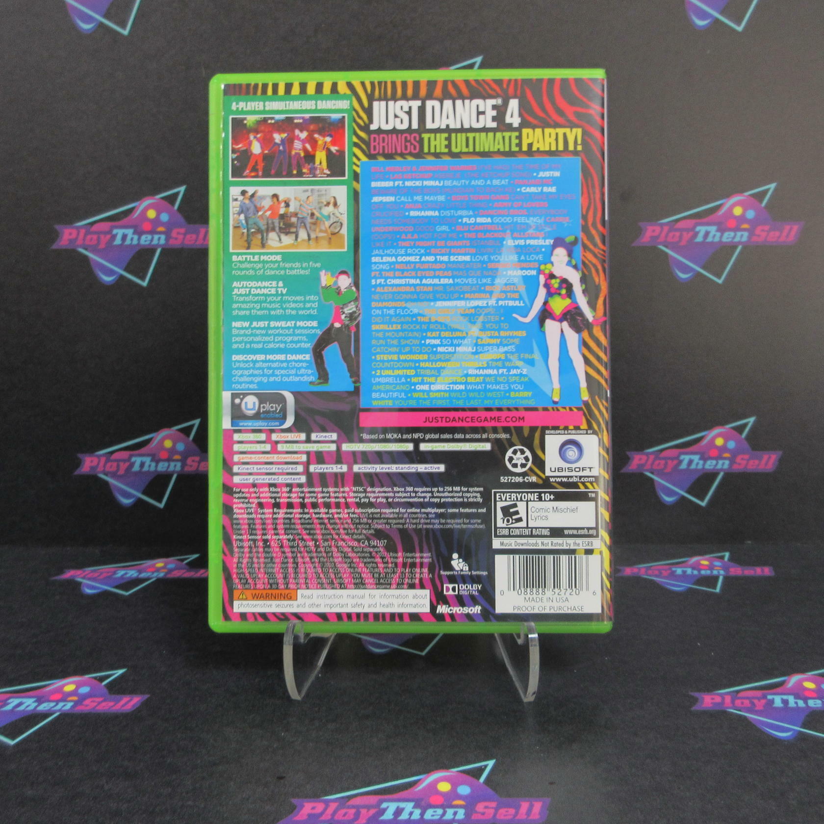 Just Dance 4 Xbox 360 Complete - Excellent
