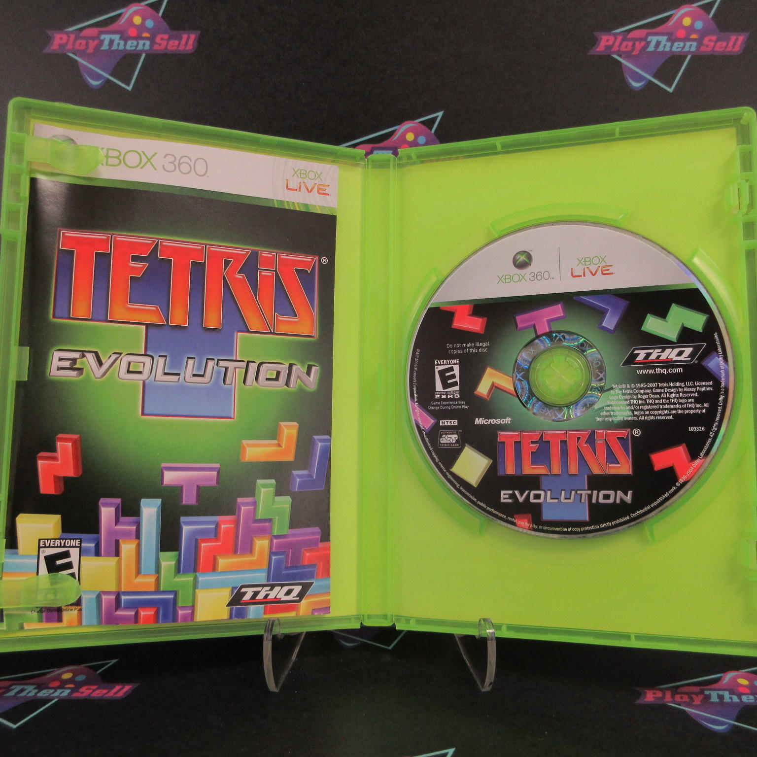 Tetris Evolution Xbox 360 Complete - Excellent