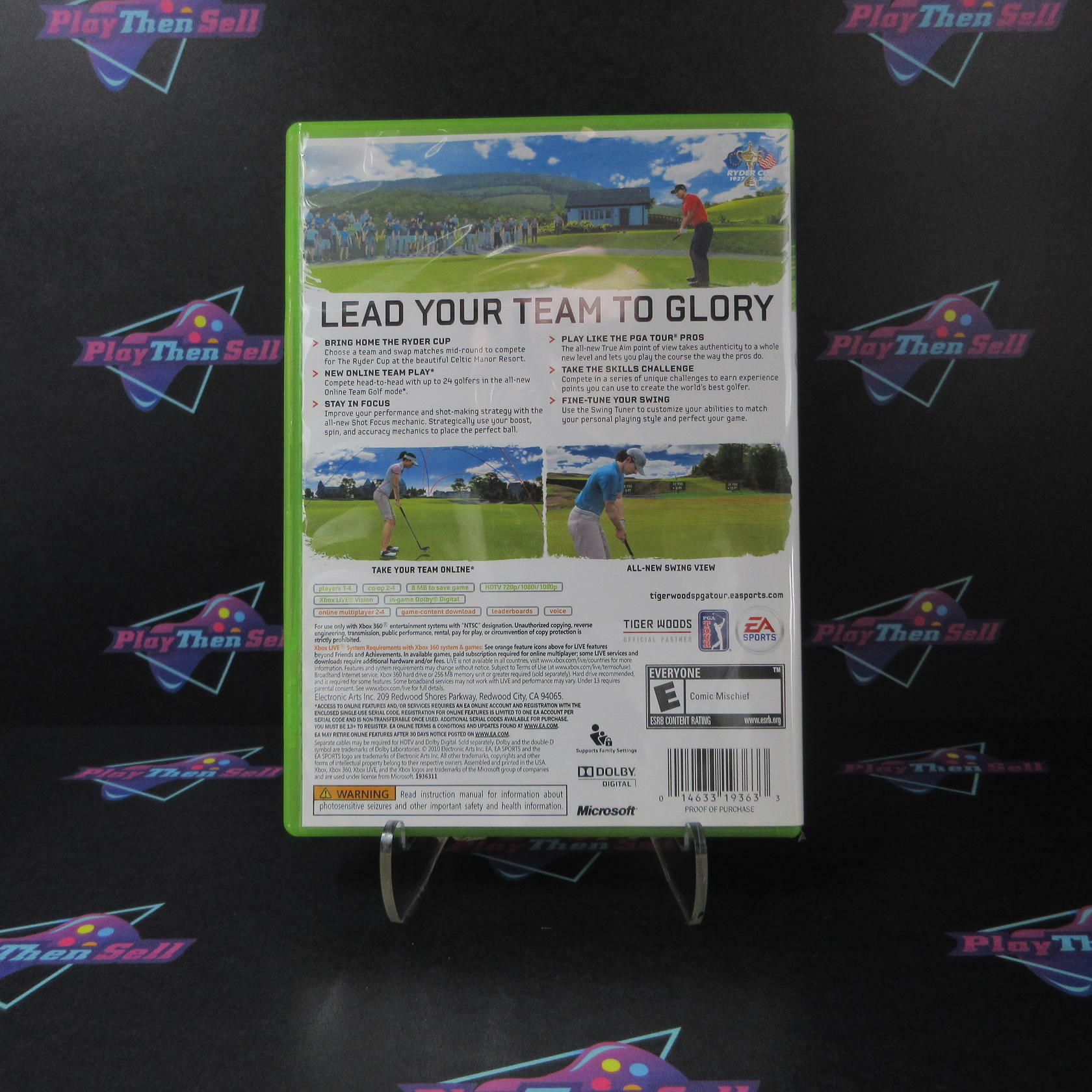 Tiger Woods PGA Tour 11 Xbox 360 Complete - Excellent