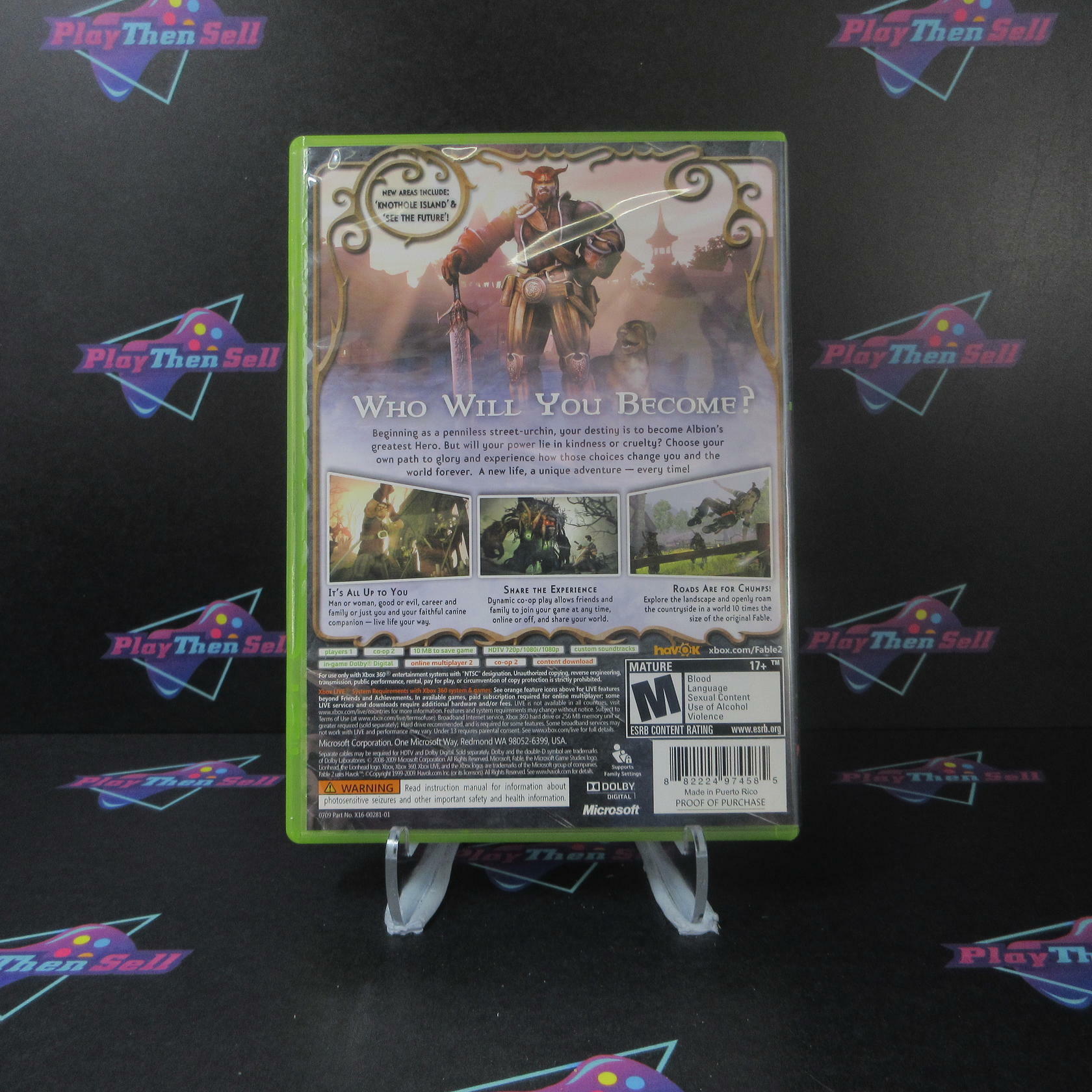 Fable 2 II Xbox 360 PH Complete - Excellent