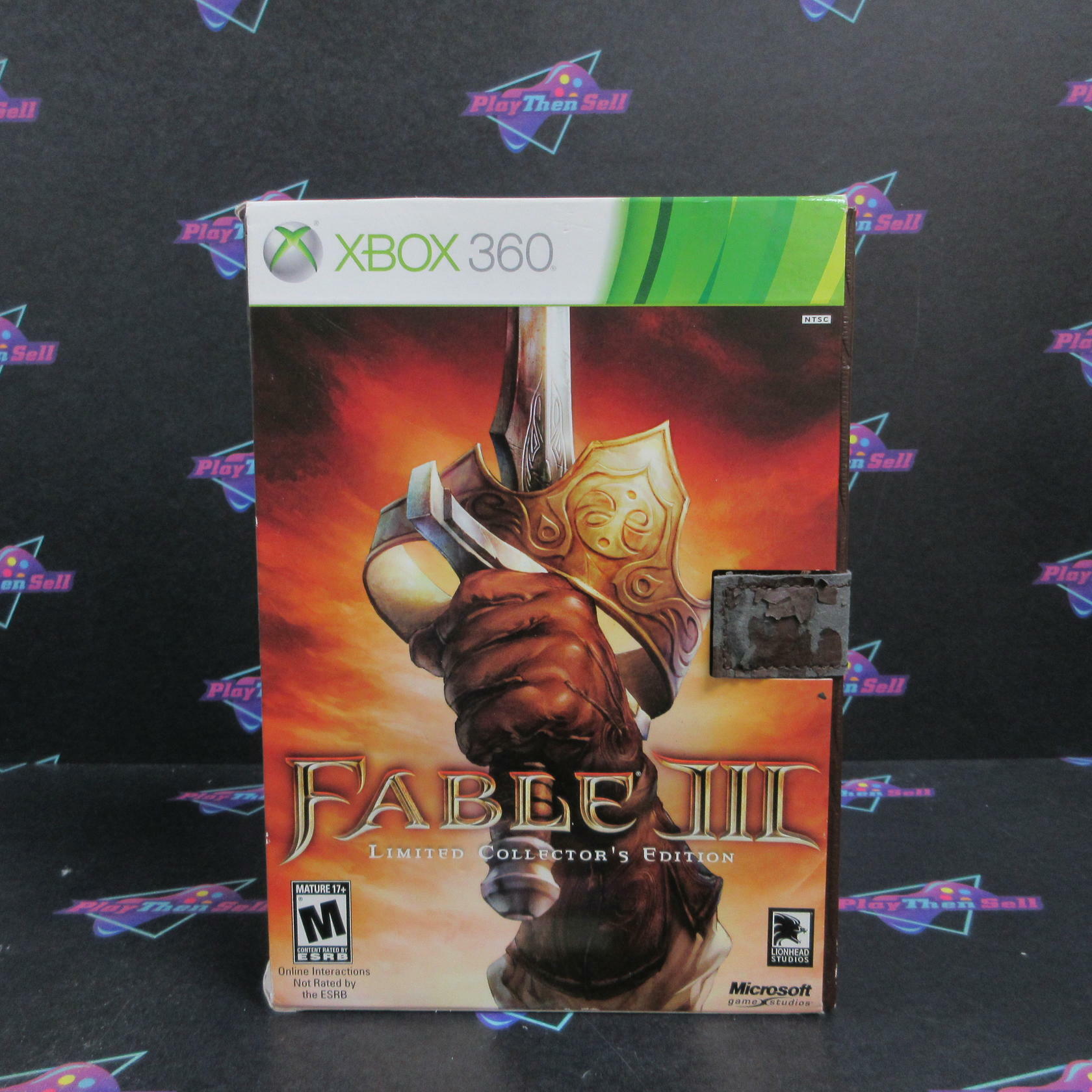 Fable III Limited Collector's Edition Xbox 360 Complete - Excellent