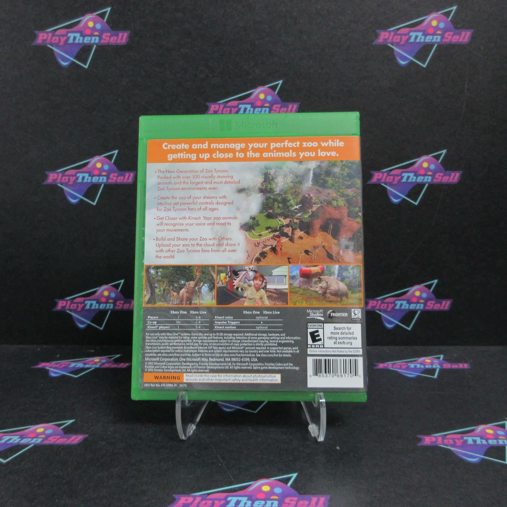Zoo Tycoon Xbox One Complete - Excellent
