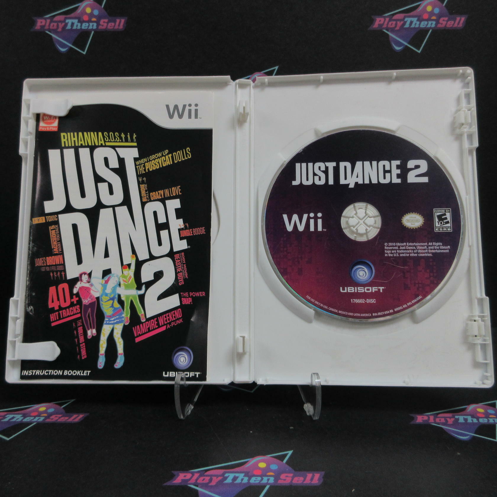 Just Dance 2 Best Buy Edition Nintendo Wii DD Complete CIB - Very Good
