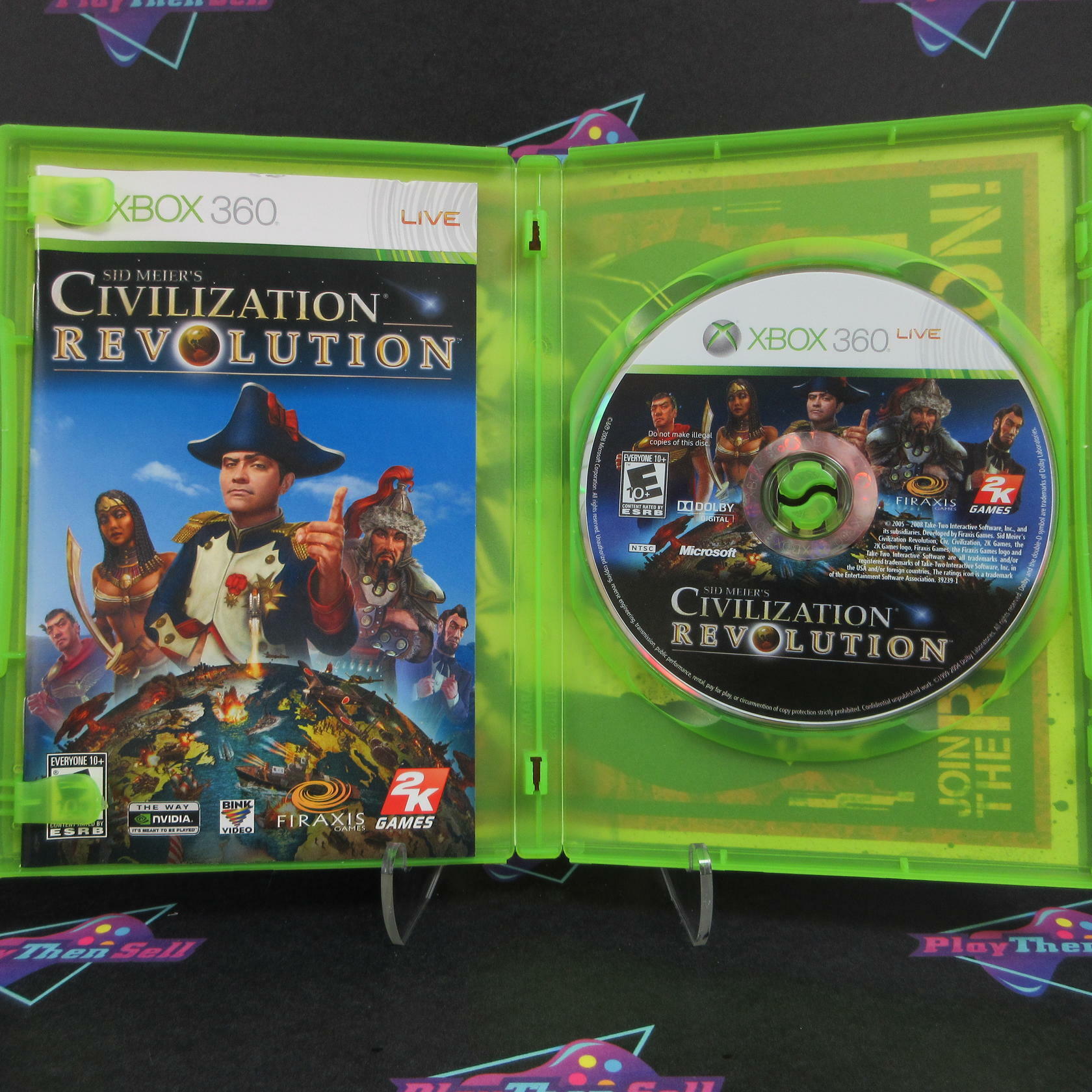 Sid Meier's Civilization Revolution Xbox 360 Complete - Excellent