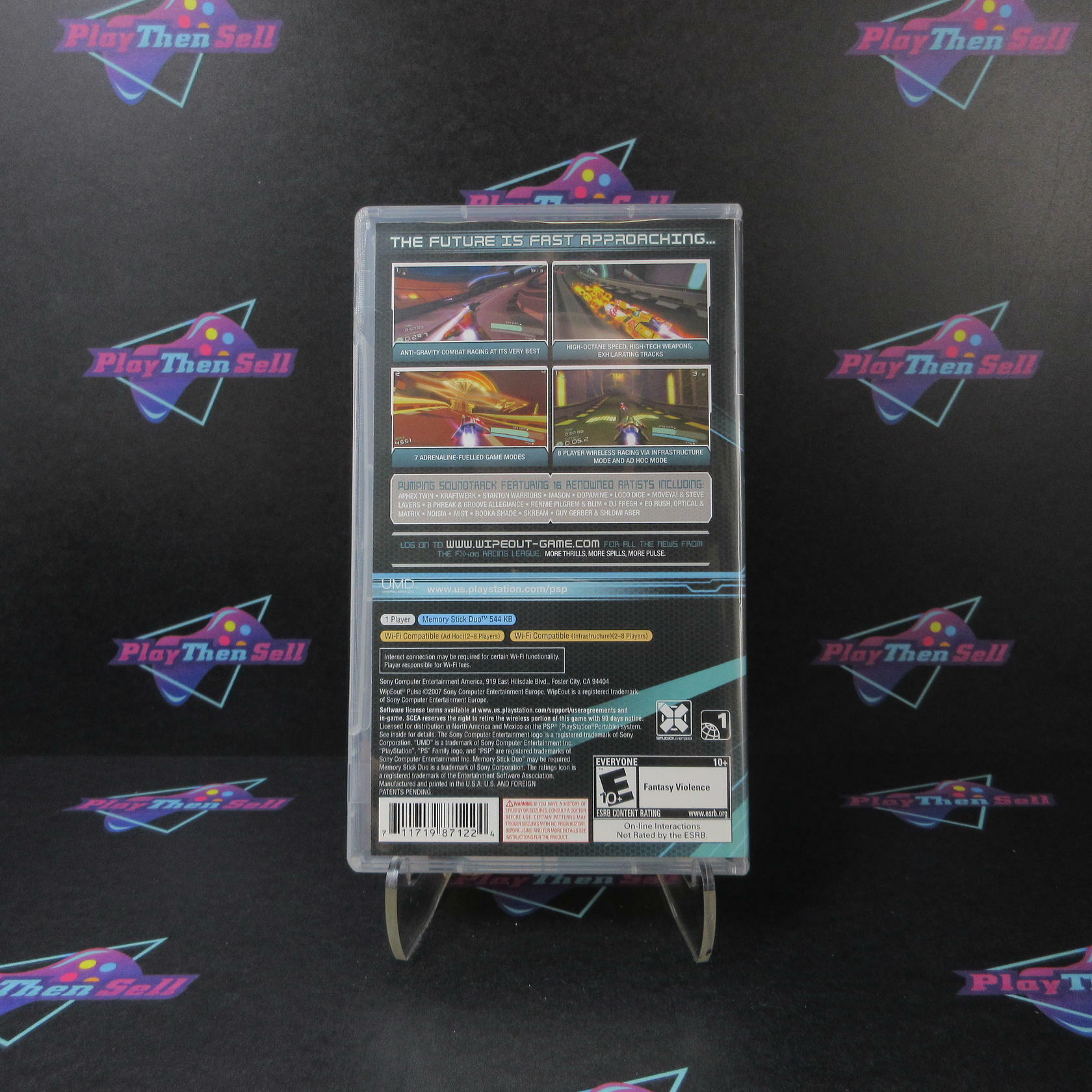 Wipeout Pulse Sony PSP Complete - Excellent
