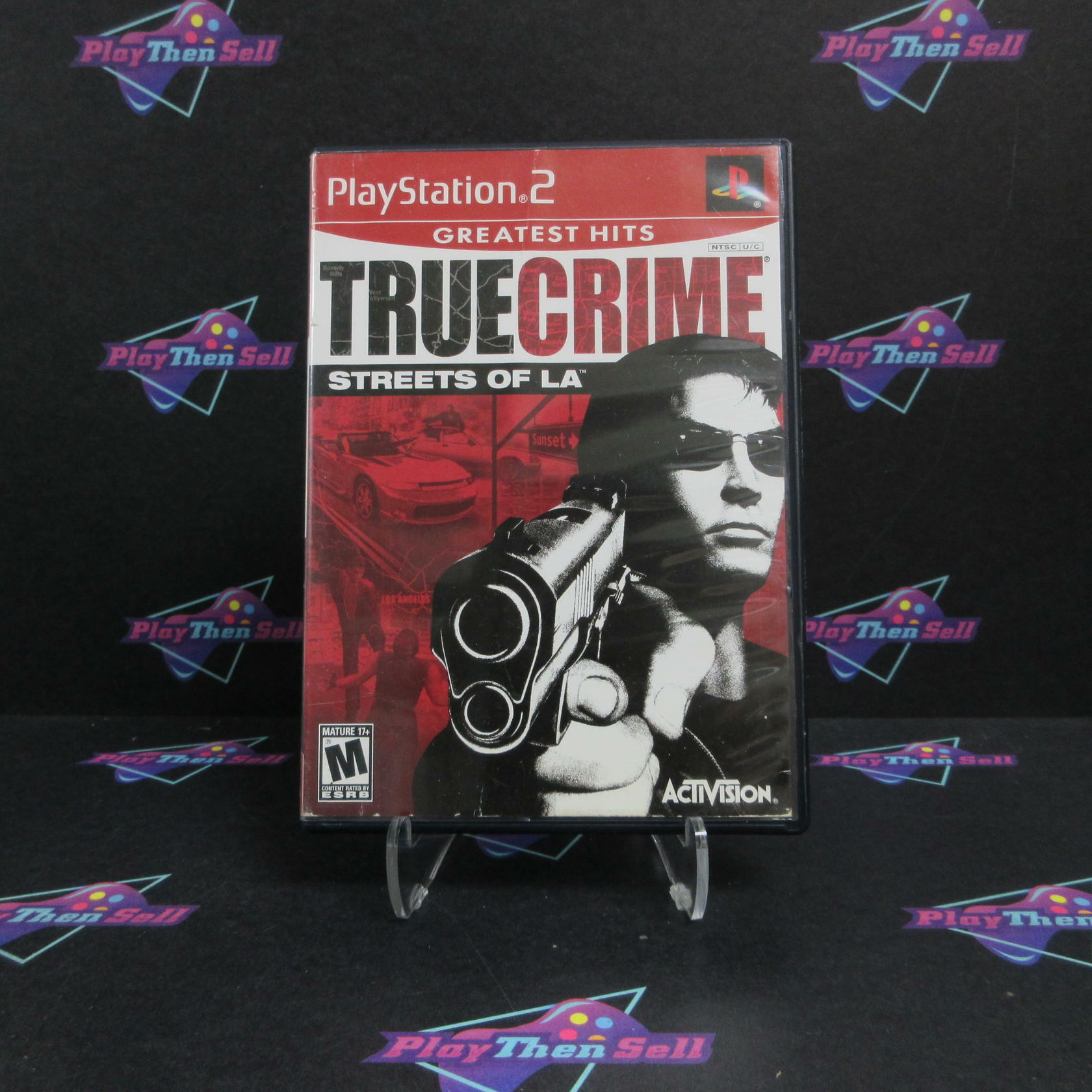 True Crime Streets of LA PS2 PlayStation 2 GH AD/NM - Very Good