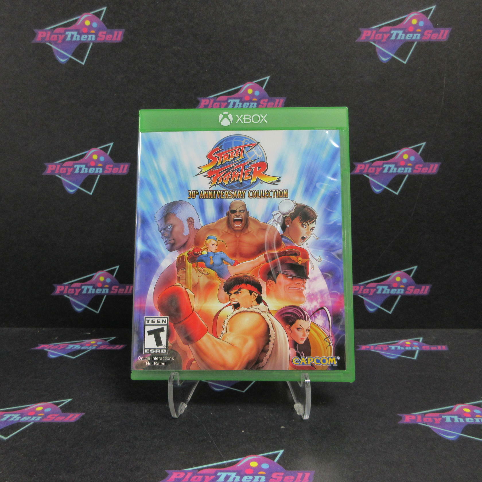 Street Fighter 30th Anniversary Collection Xbox One Complete - Excellent
