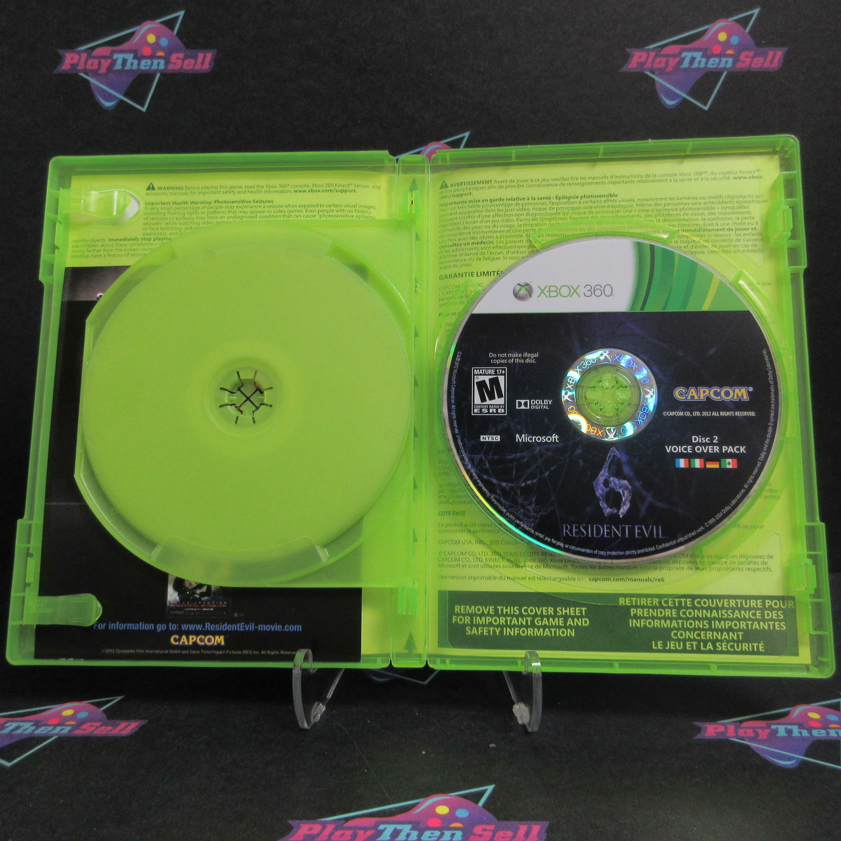 Resident Evil 6 Xbox 360 AD Complete CIB - Very Good