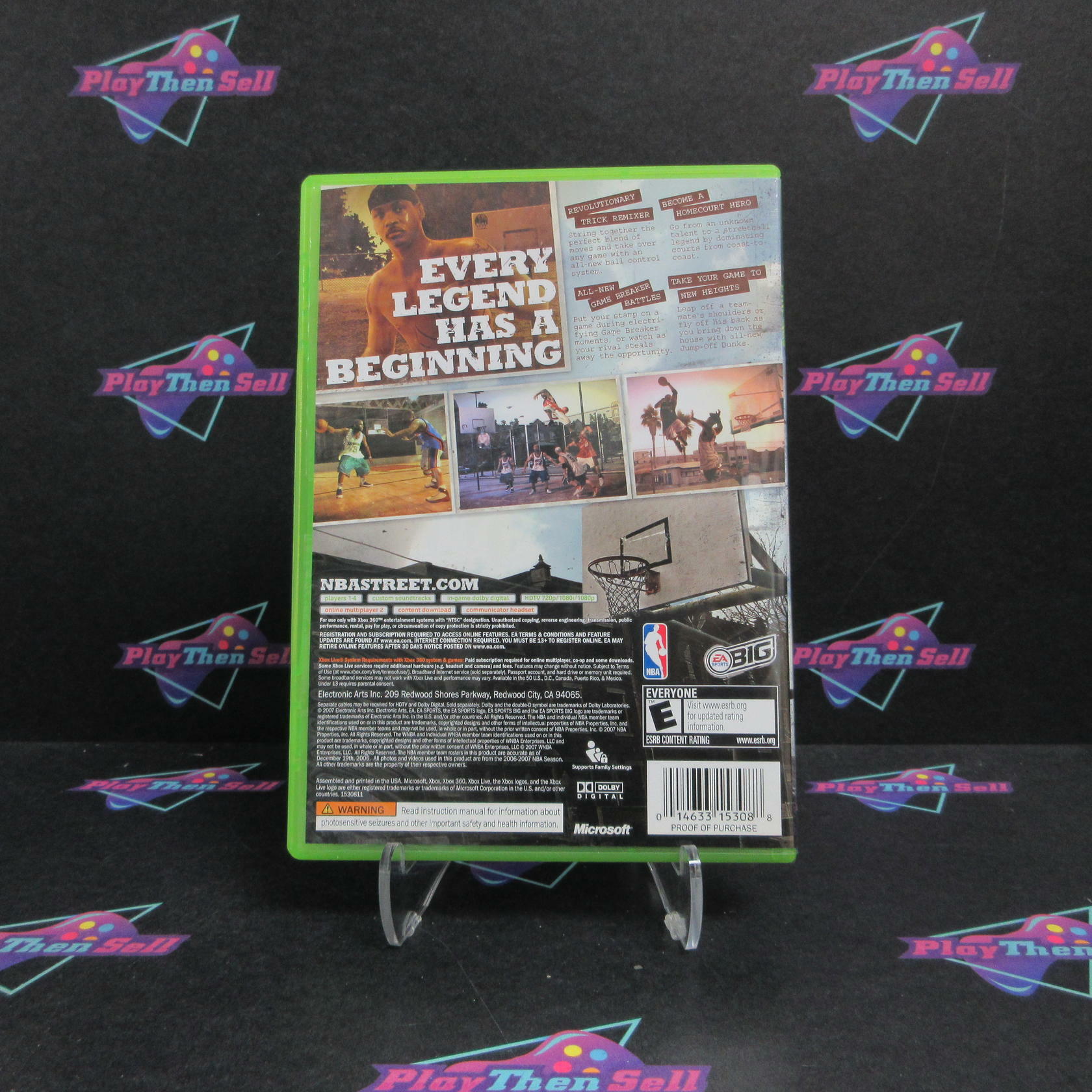 NBA Street Homecourt Xbox 360 AD Complete CIB - Very Good
