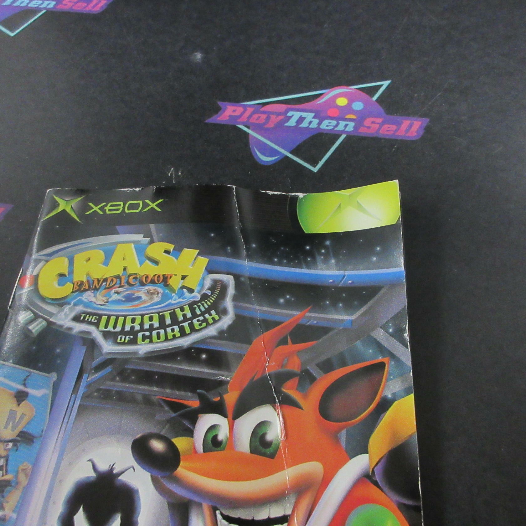 Crash Bandicoot Wrath of Cortex Xbox PH MD + Reg Card Complete CIB - Very Good