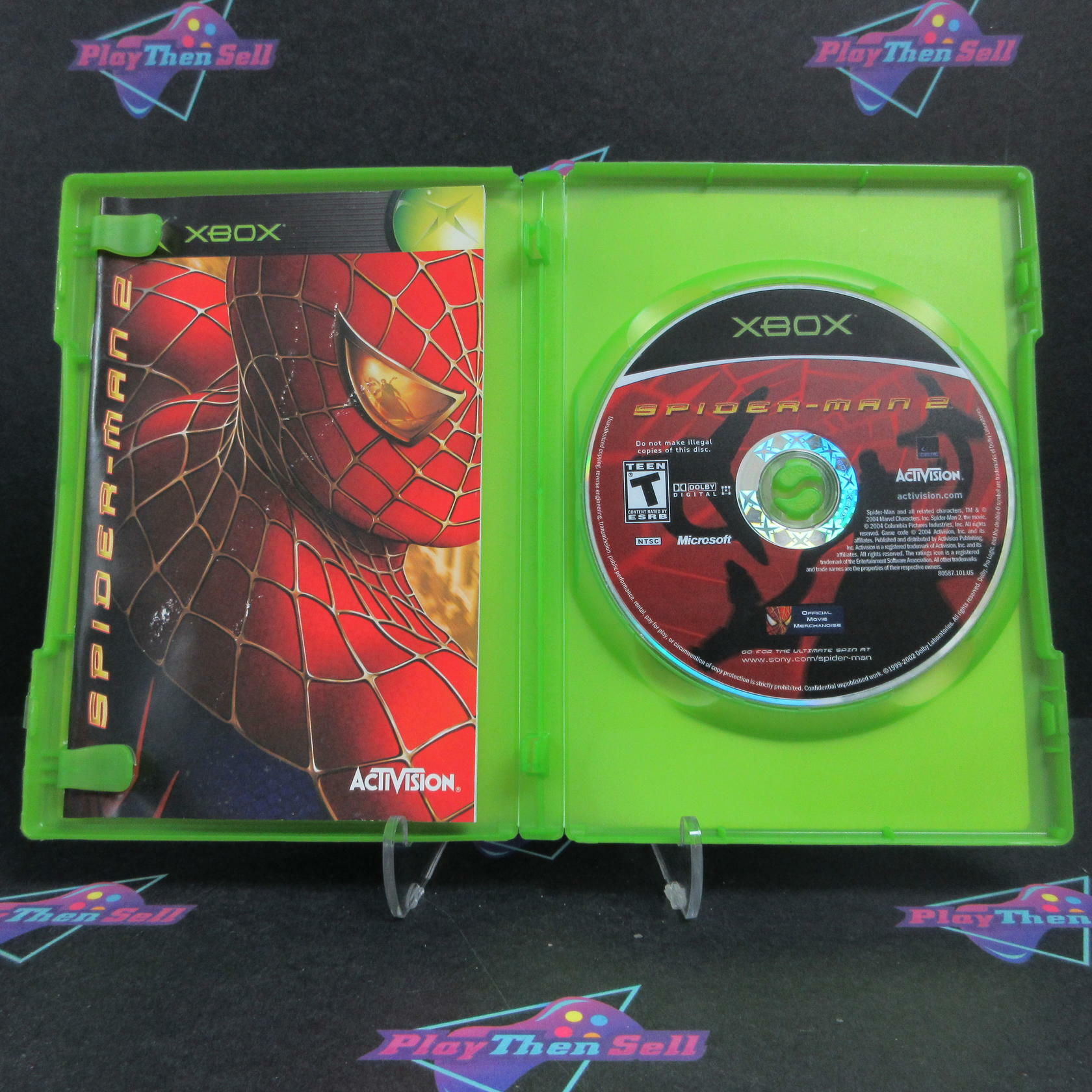 Spider-Man 2 Xbox AD/MD Complete CIB - Very Good