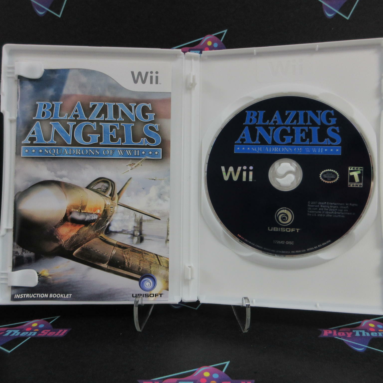 Blazing Angels Squadrons of WWII Nintendo Wii Complete - Excellent