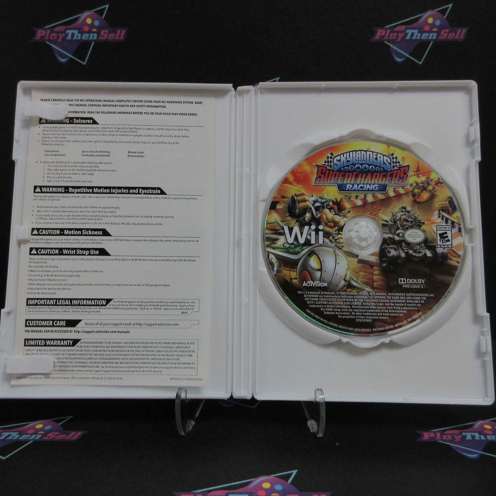 Skylanders SuperChargers Racing Nintendo Wii Complete - Excellent