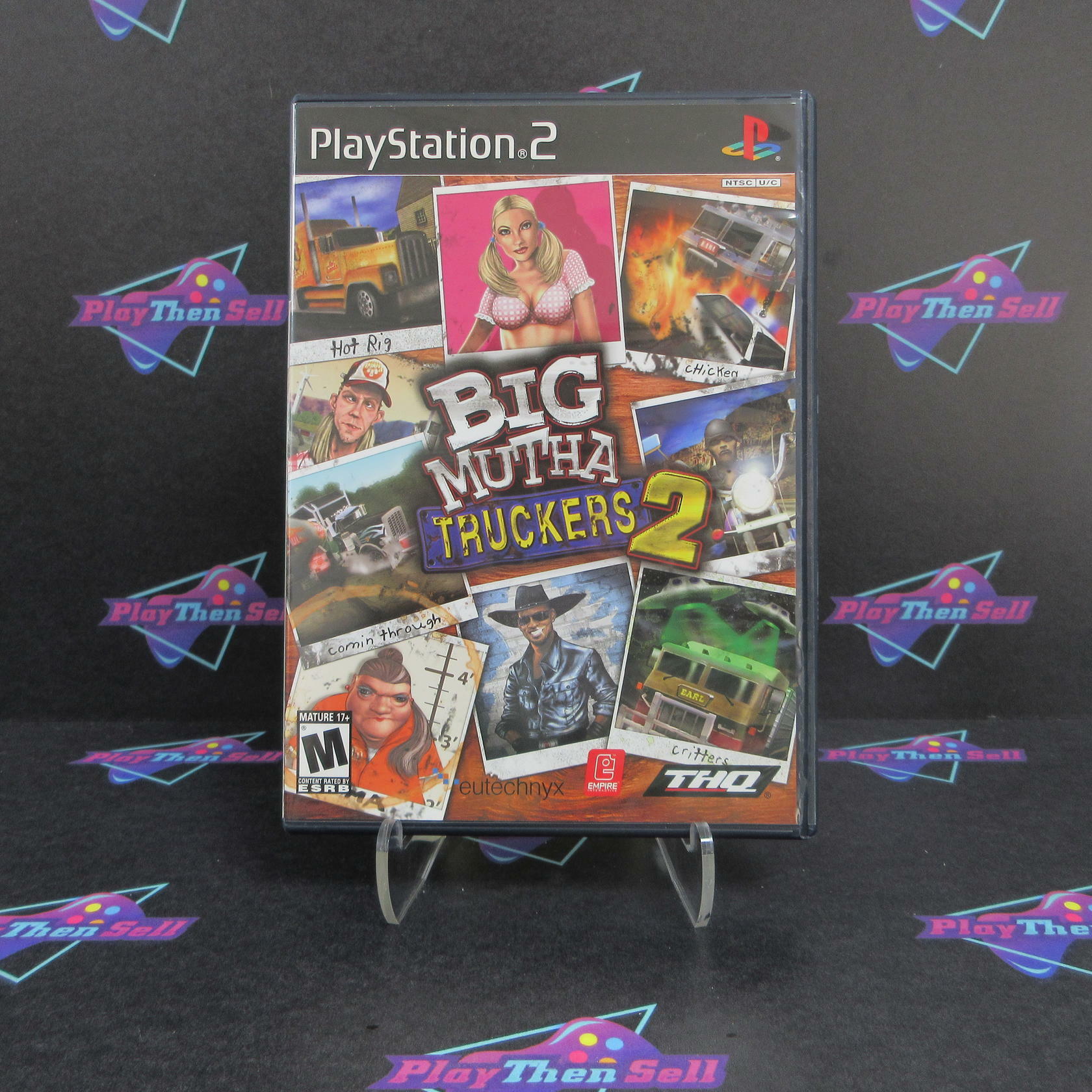Big Mutha Truckers 2 PS2 PlayStation 2 Complete - Excellent