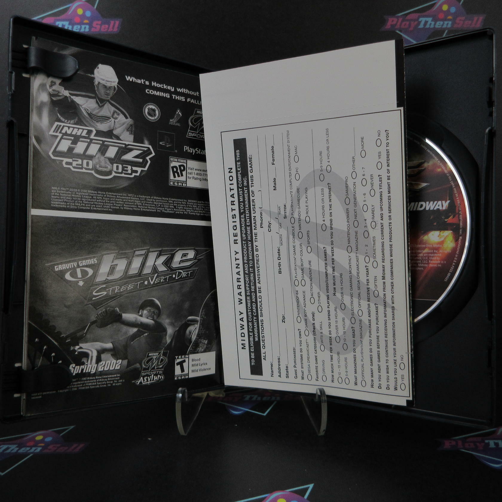 Fireblade PS2 PlayStation 2 + Reg Card Complete - Excellent