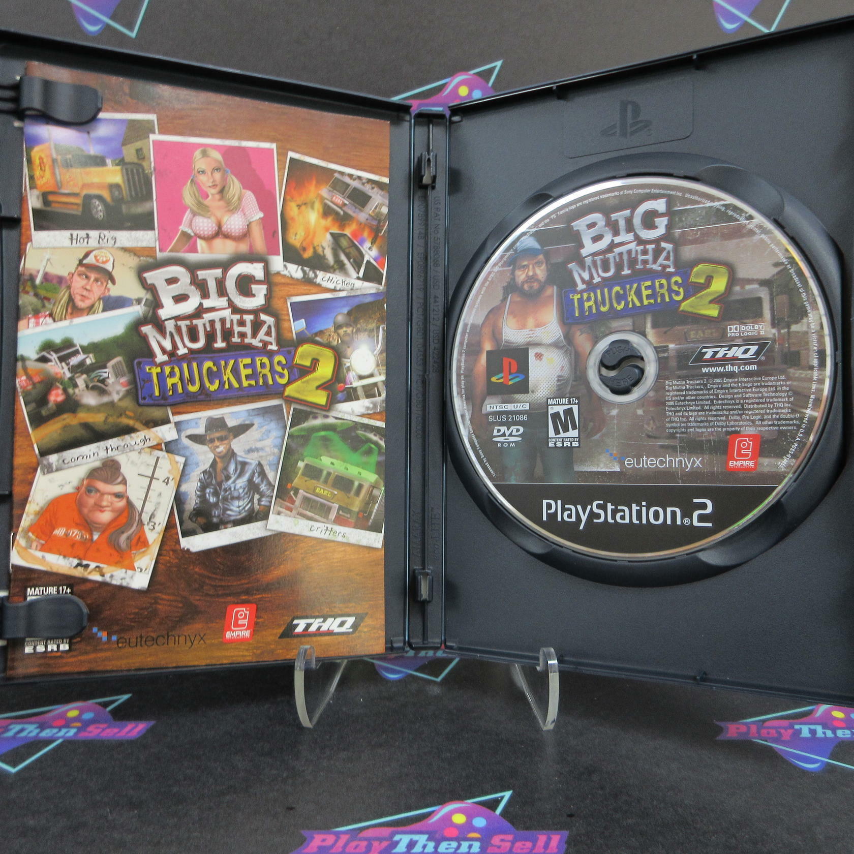 Big Mutha Truckers 2 PS2 PlayStation 2 Complete - Excellent