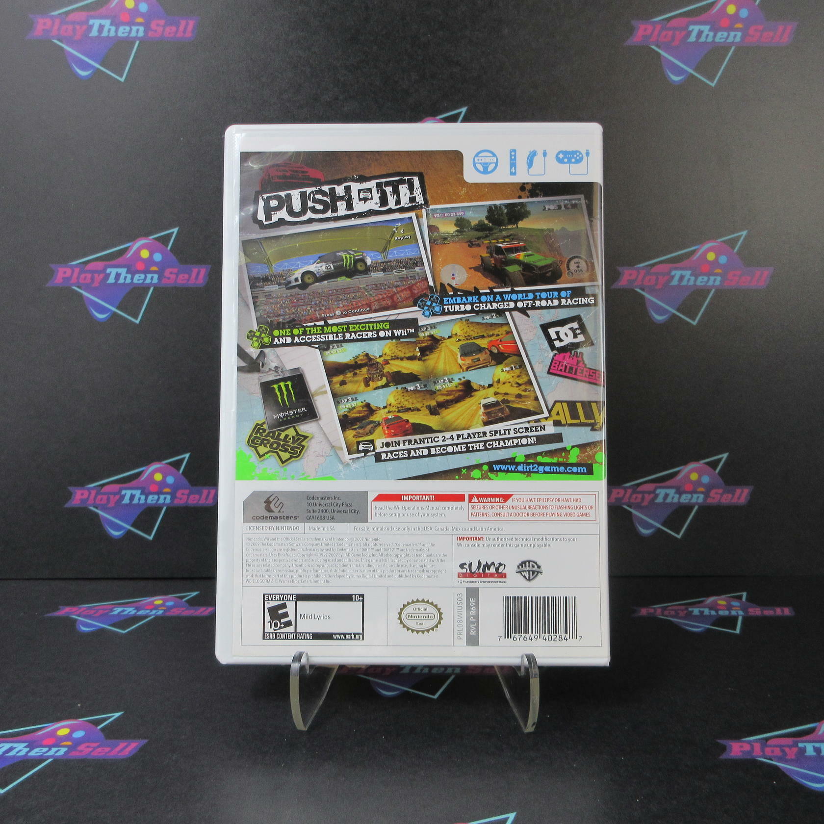 Dirt 2 Nintendo Wii Complete - Excellent