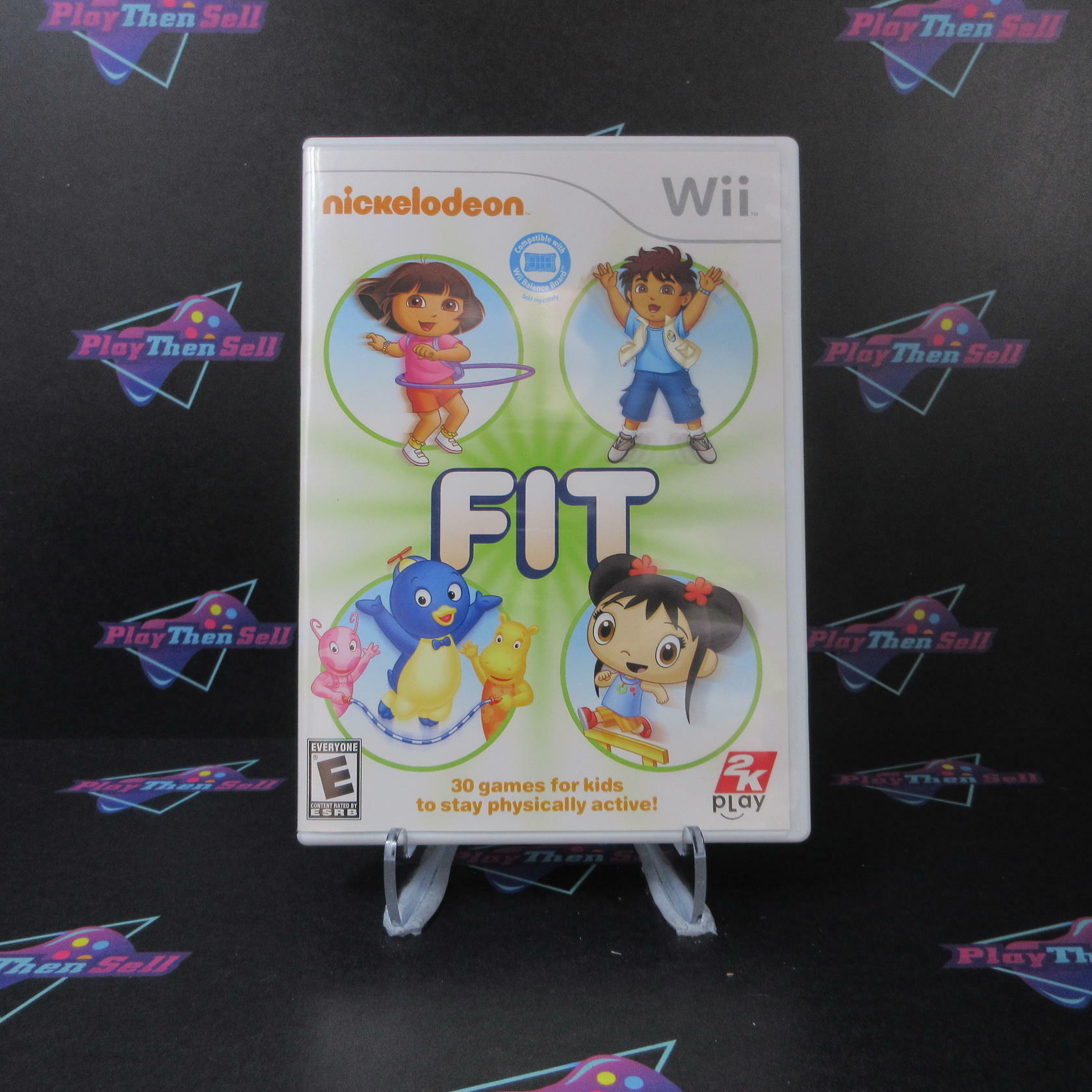Nickelodeon Fit Nintendo Wii Complete - Excellent