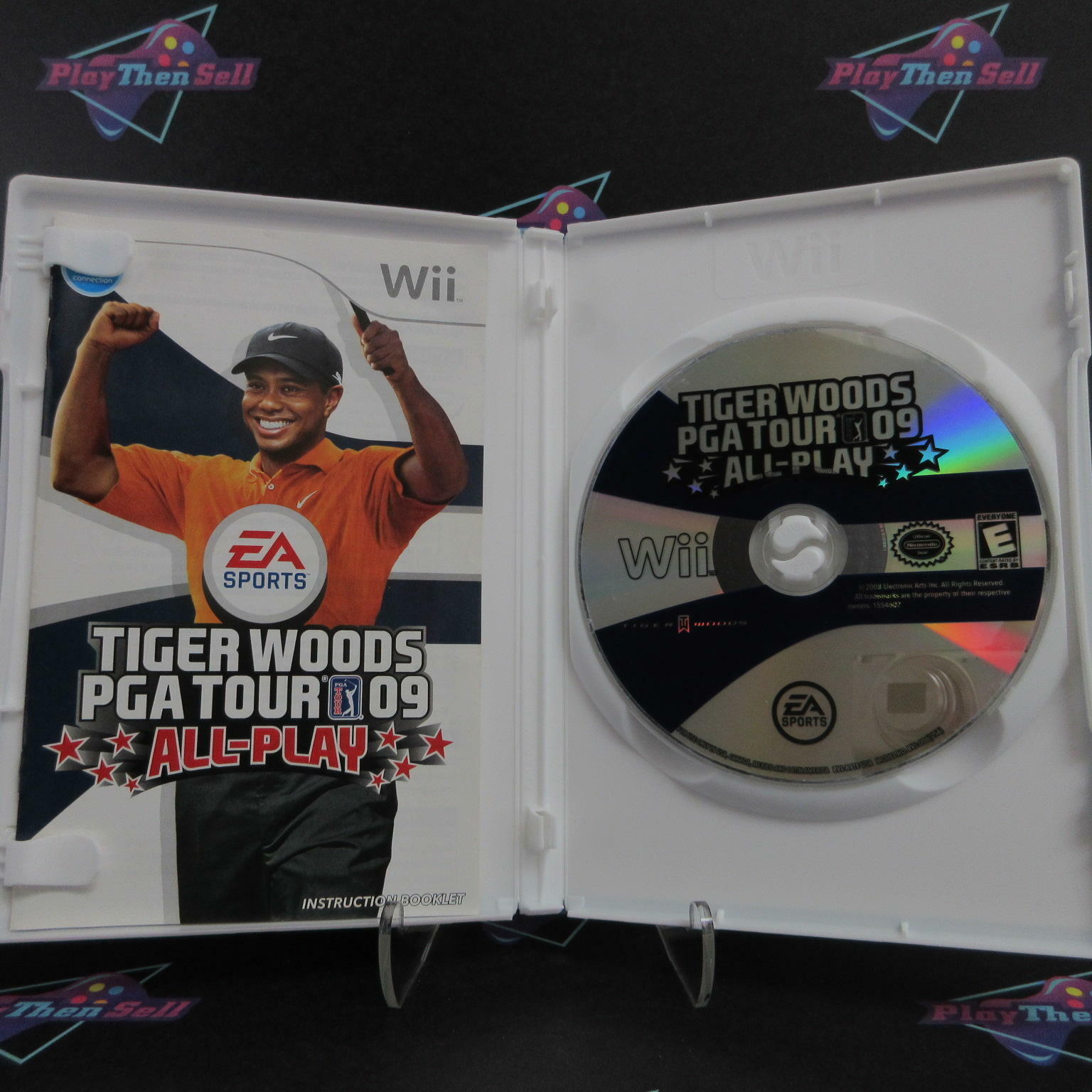 Tiger Woods PGA Tour 09 All-Play Nintendo Wii Complete - Excellent