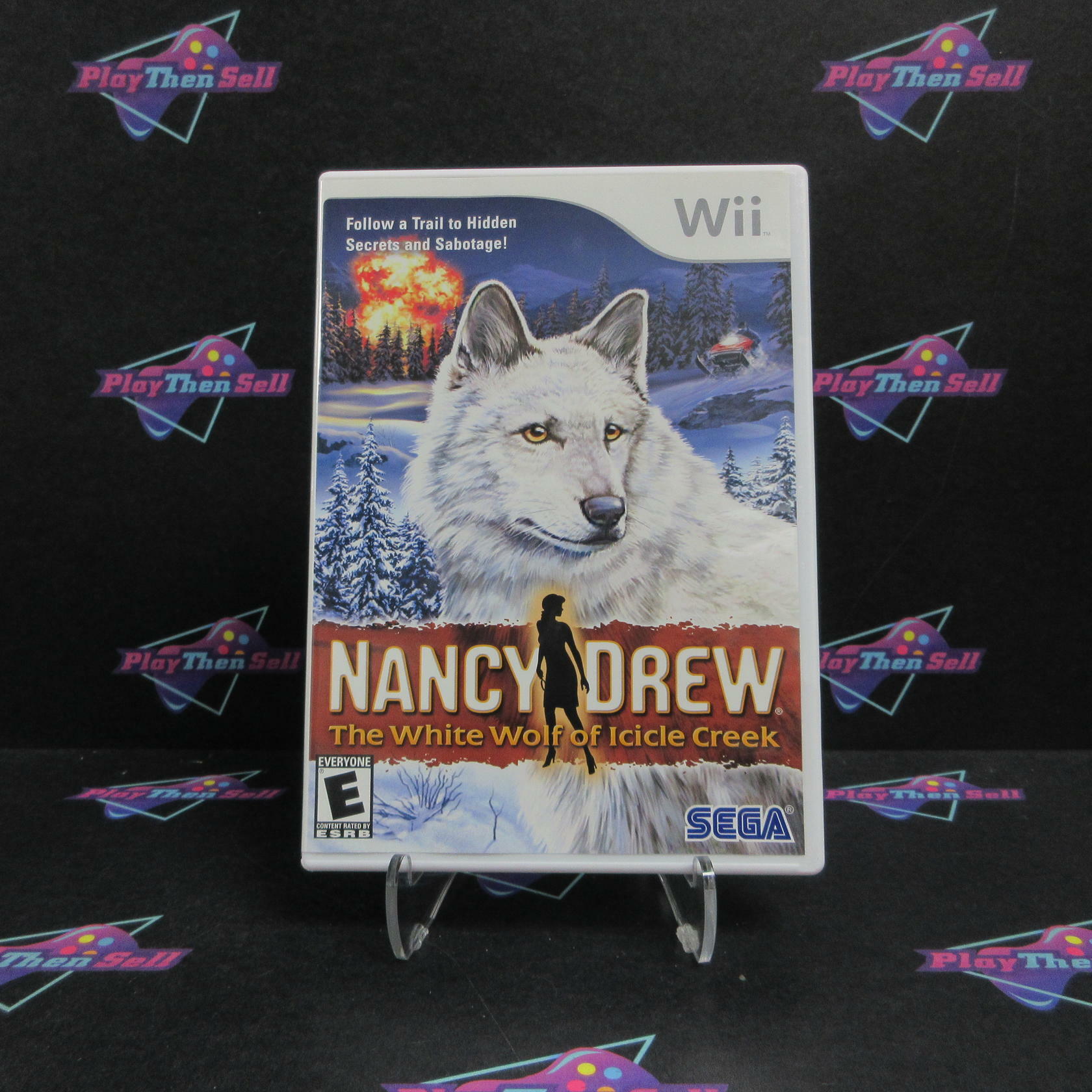 Nancy Drew The White Wolf of Icicle Creek Nintendo Wii Complete - Excellent