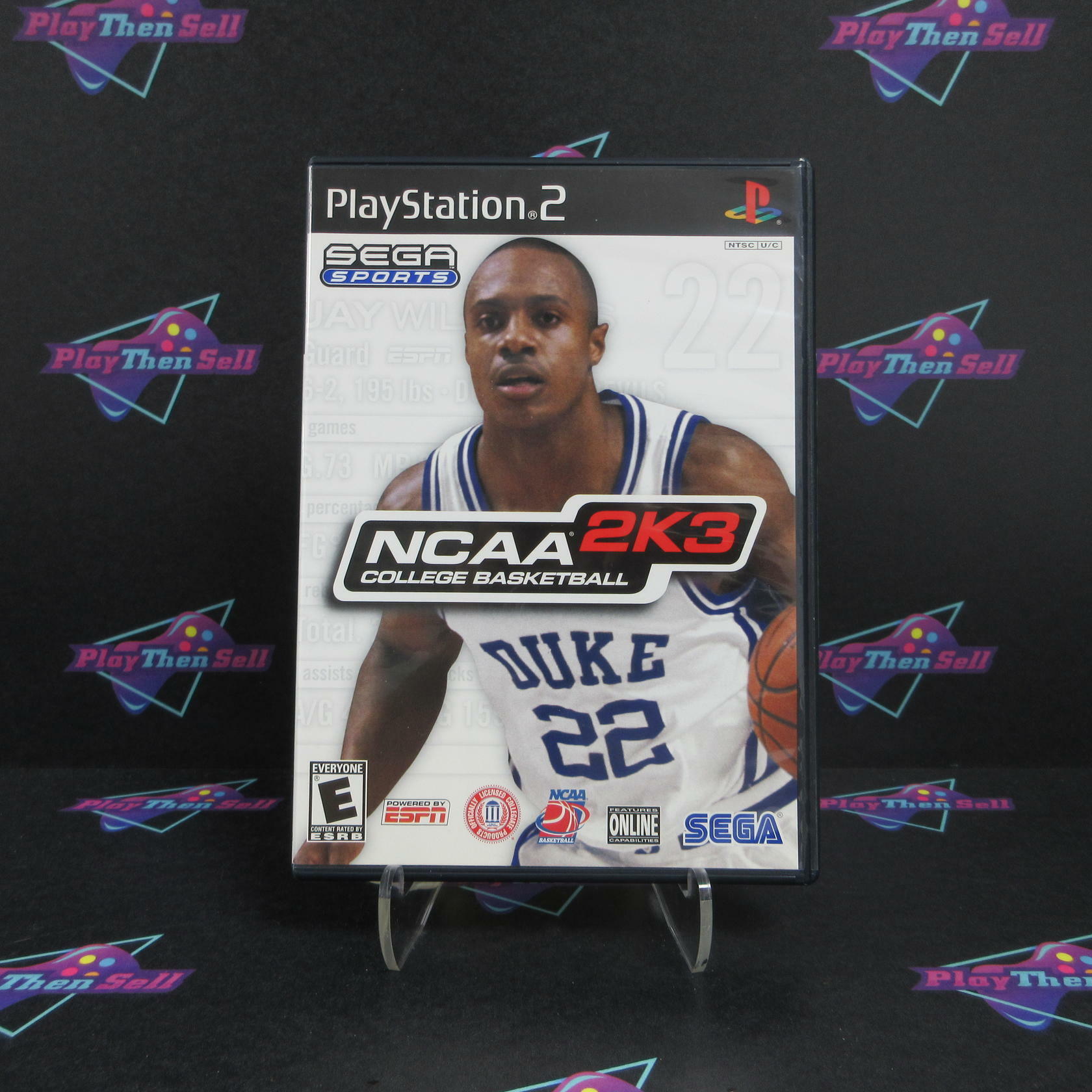 NCAA College Basketball 2K3 PS2 PlayStation 2 Complete - Excellent