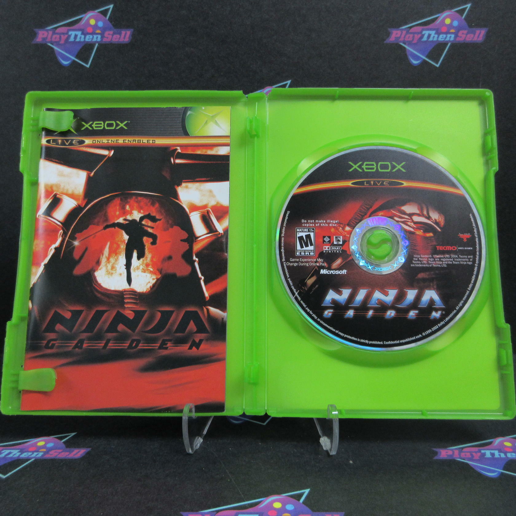 Ninja Gaiden Xbox + Reg Card Complete - Refurbished