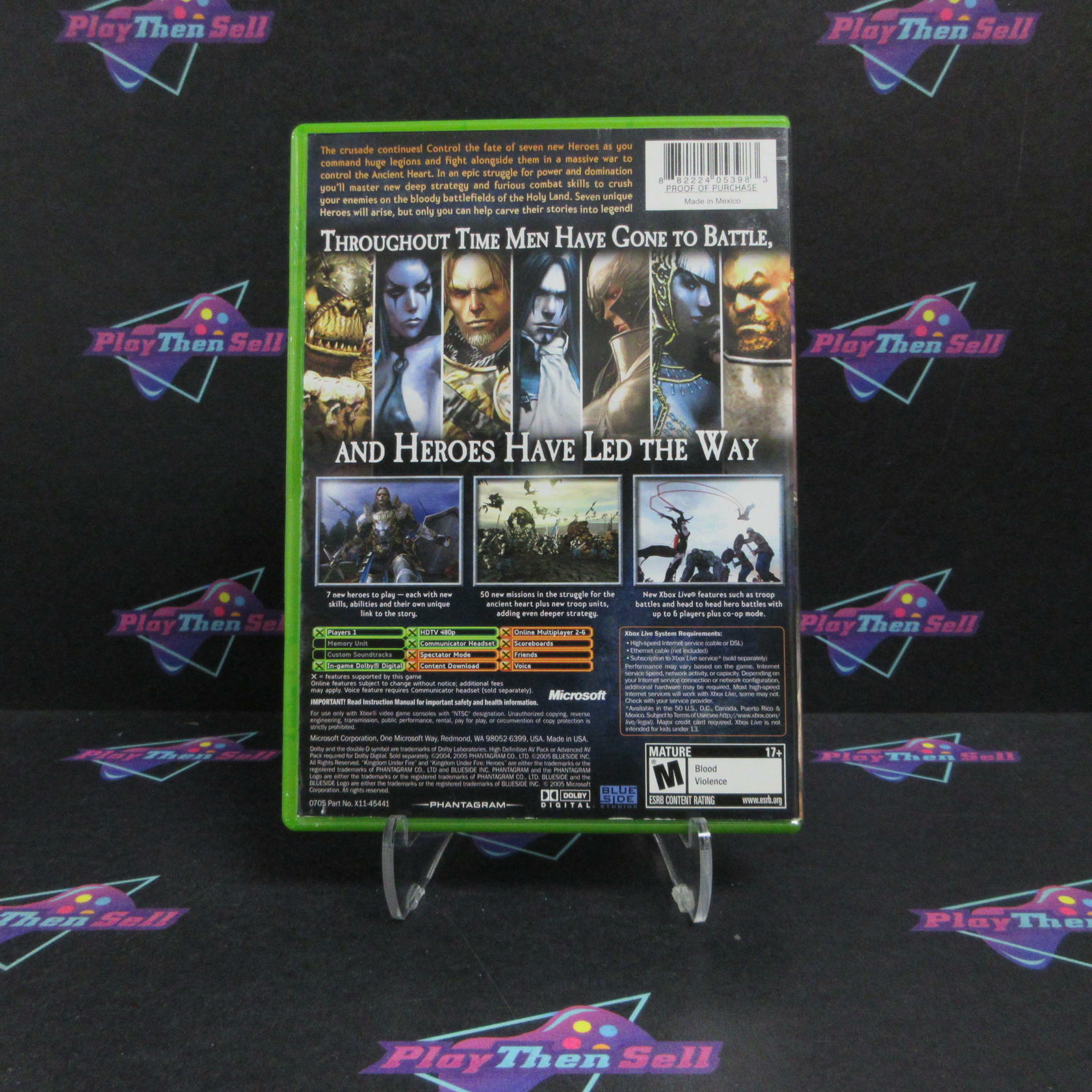 Kingdom Under Fire Heroes Xbox Complete - Refurbished