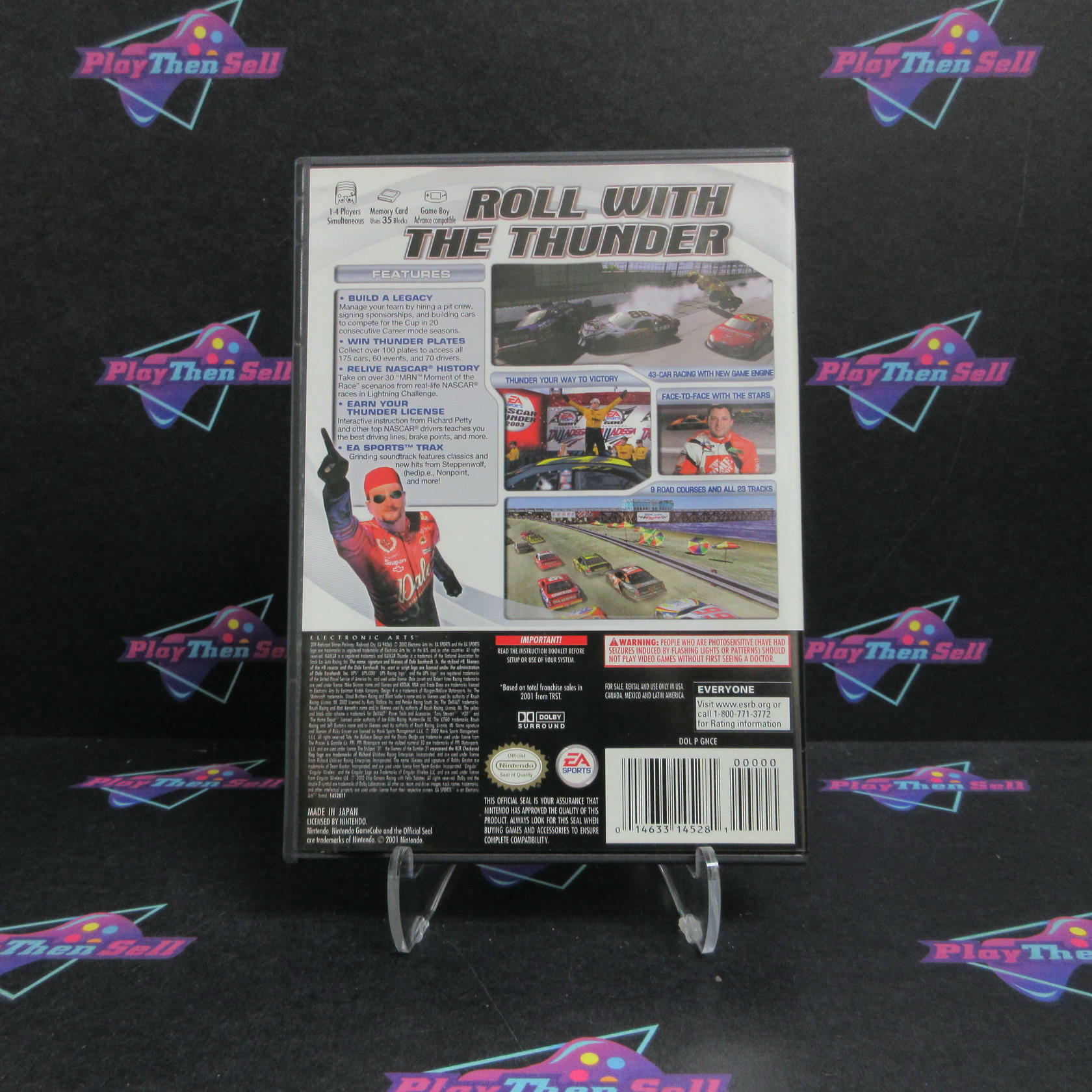 NASCAR Thunder 2003 Nintendo GameCube Complete - Refurbished