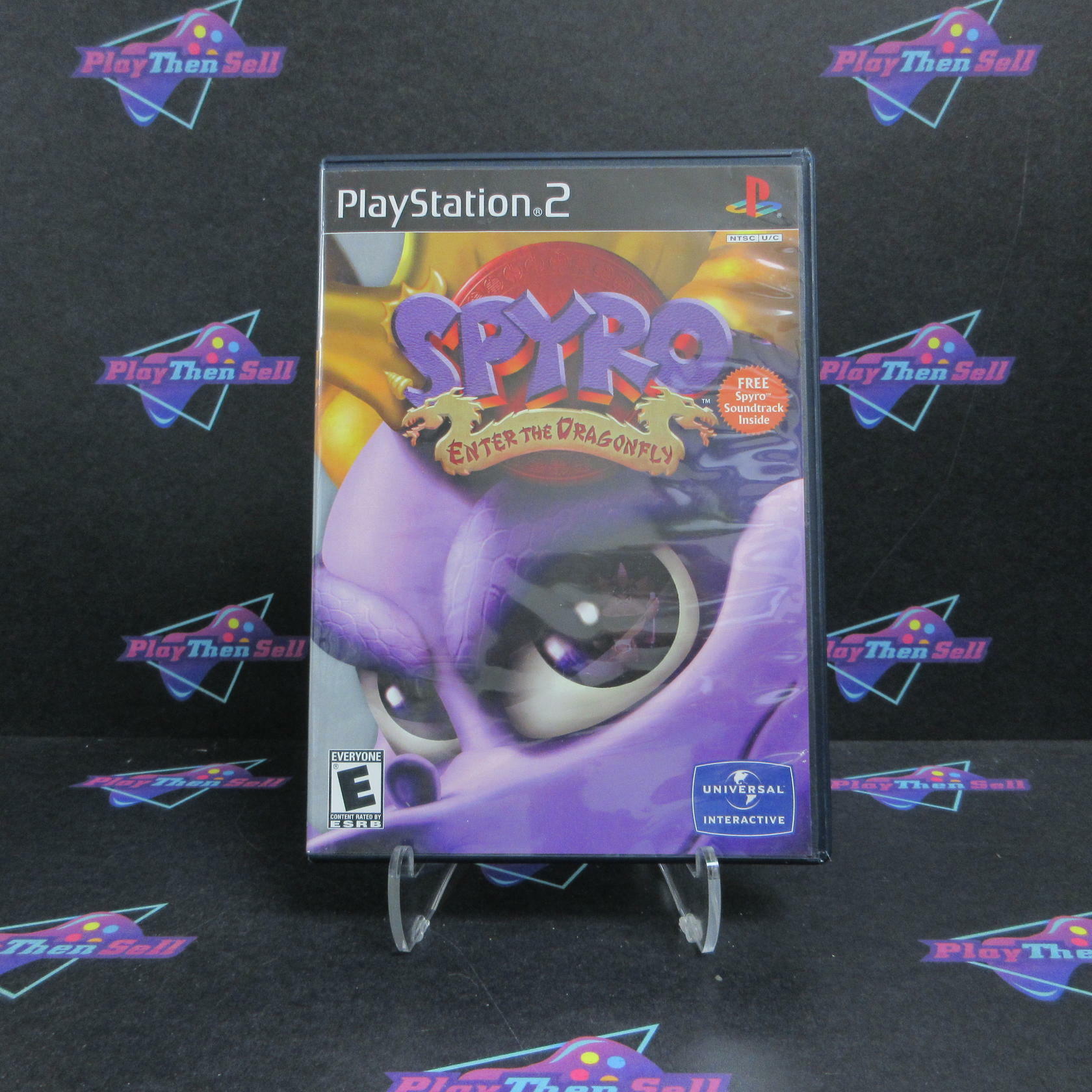 Spyro Enter the Dragonfly PS2 PlayStation 2 + Reg / Soundtrack CIB - Excellent