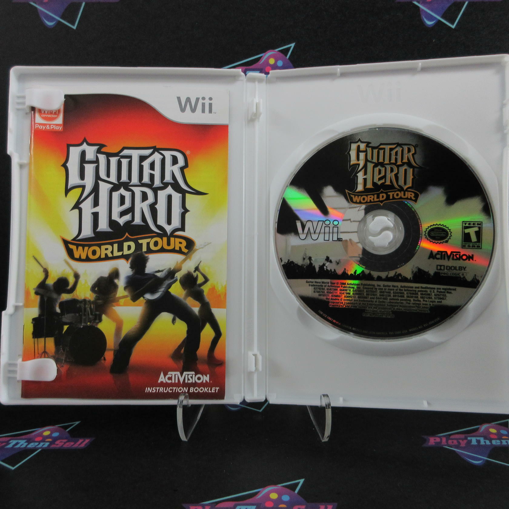 Guitar Hero World Tour Nintendo Wii Complete - Excellent