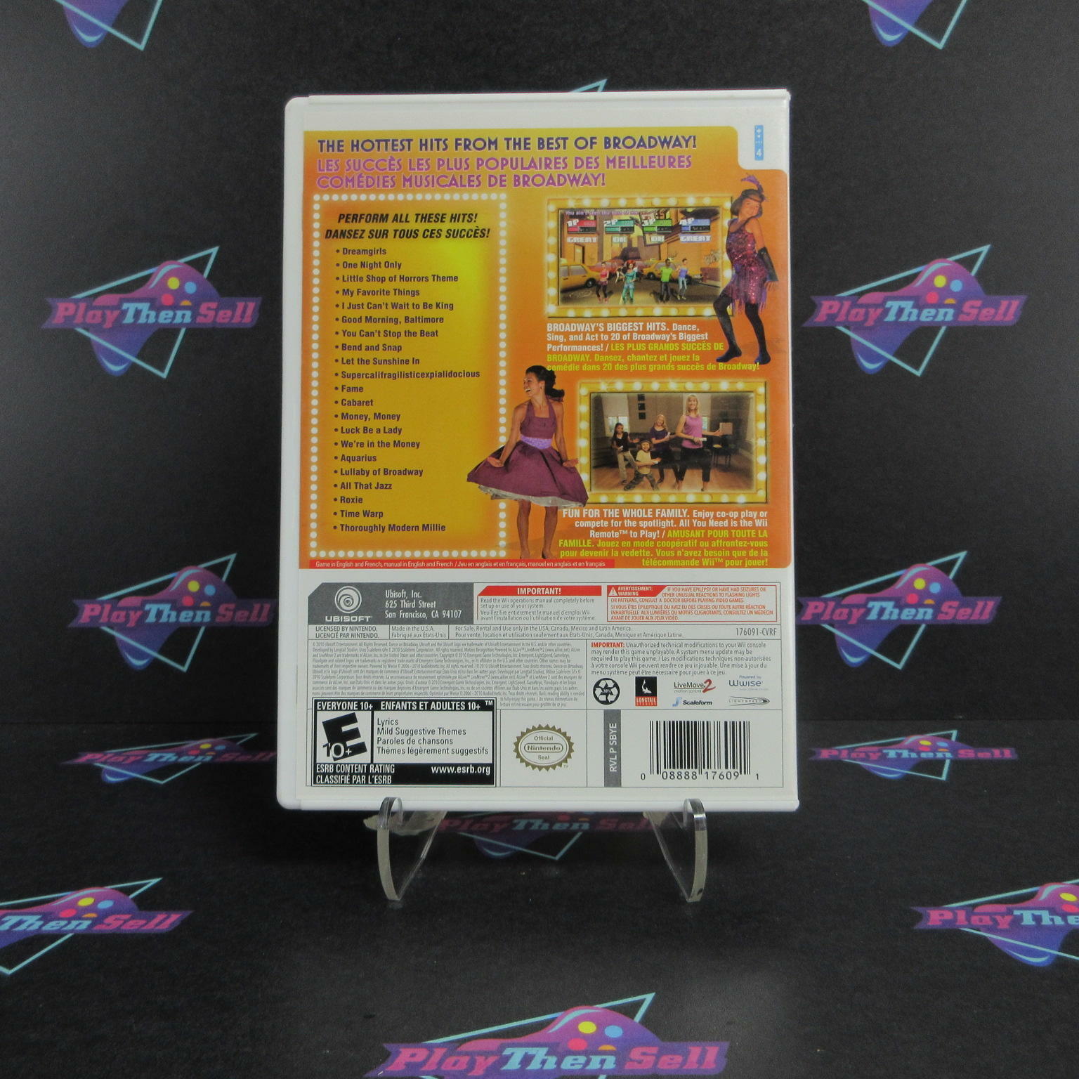 Dance on Broadway Nintendo Wii Complete - Excellent