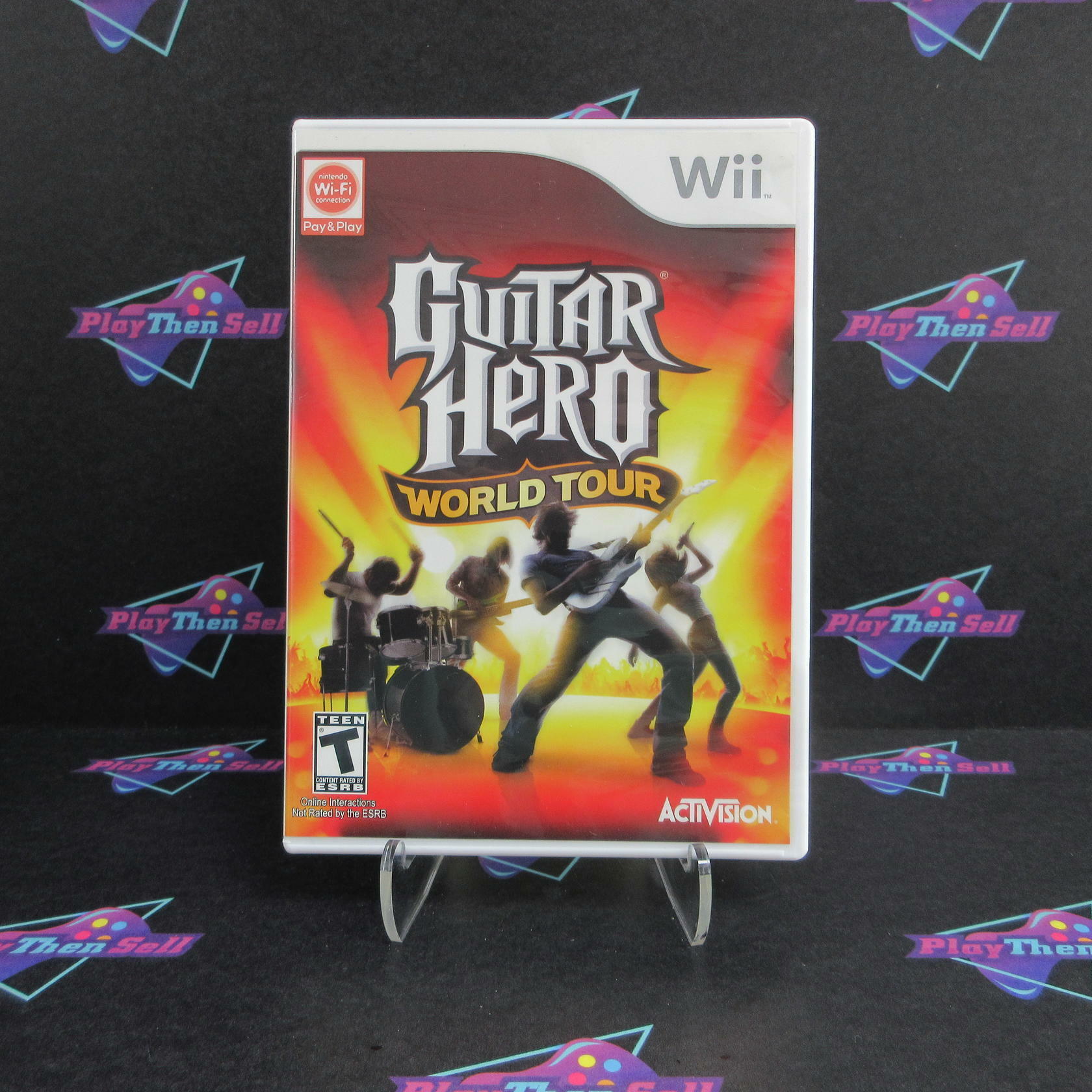 Guitar Hero World Tour Nintendo Wii Complete - Excellent