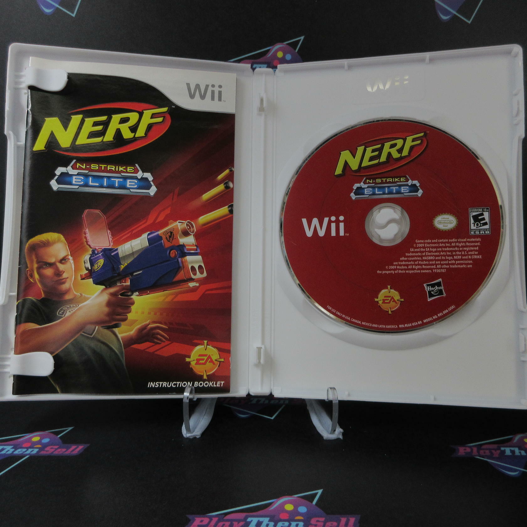 Nerf N-Strike Elite Nintendo Wii Complete - Excellent