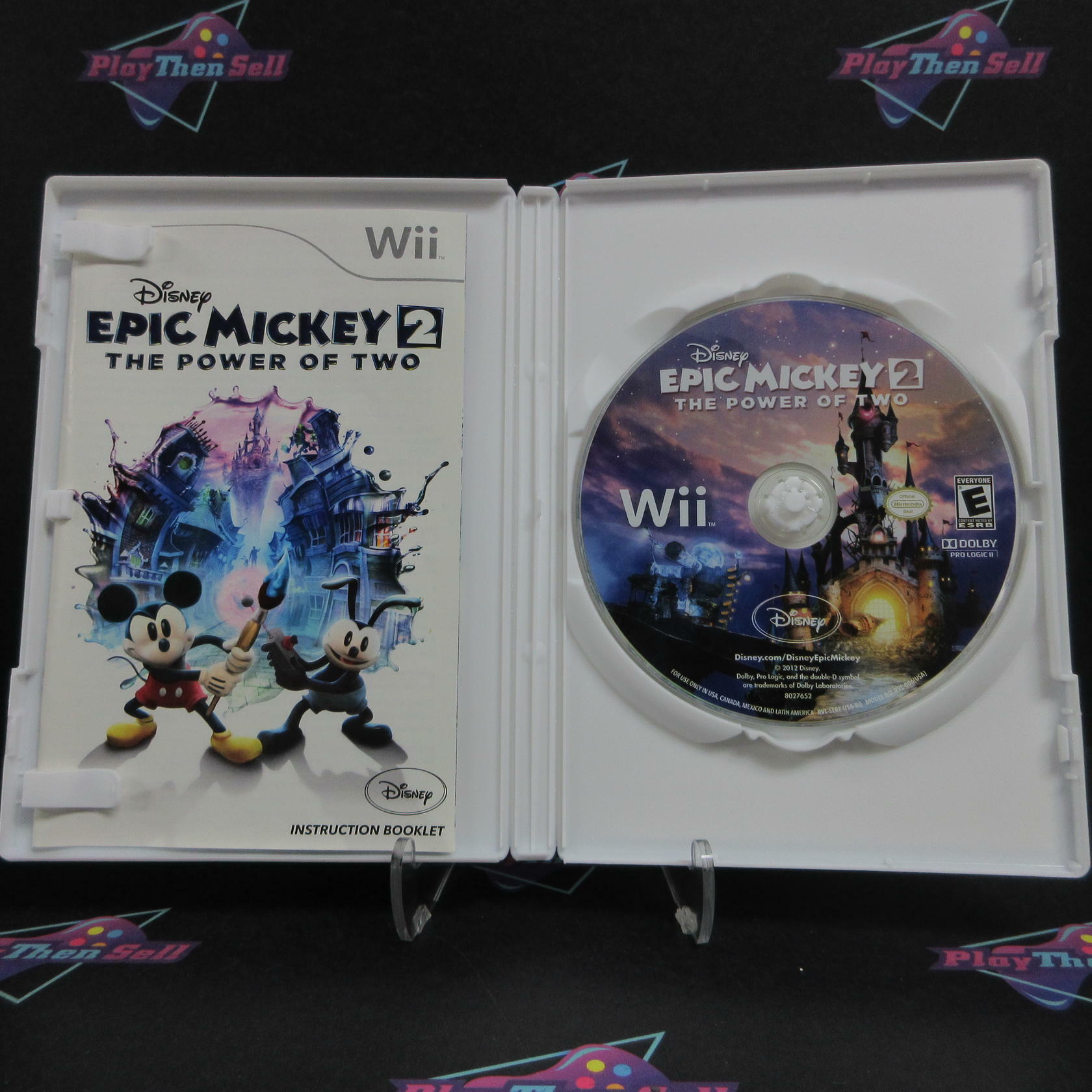 Epic Mickey 2 The Power of Two Nintendo Wii - Like New