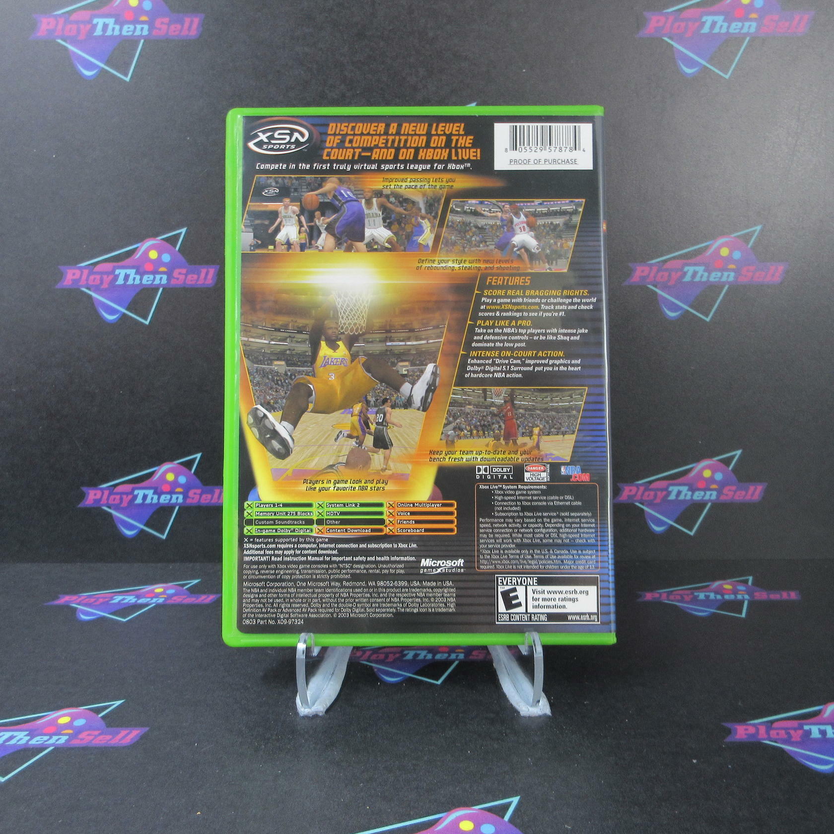 NBA Inside Drive 2004 Xbox Complete - Refurbished