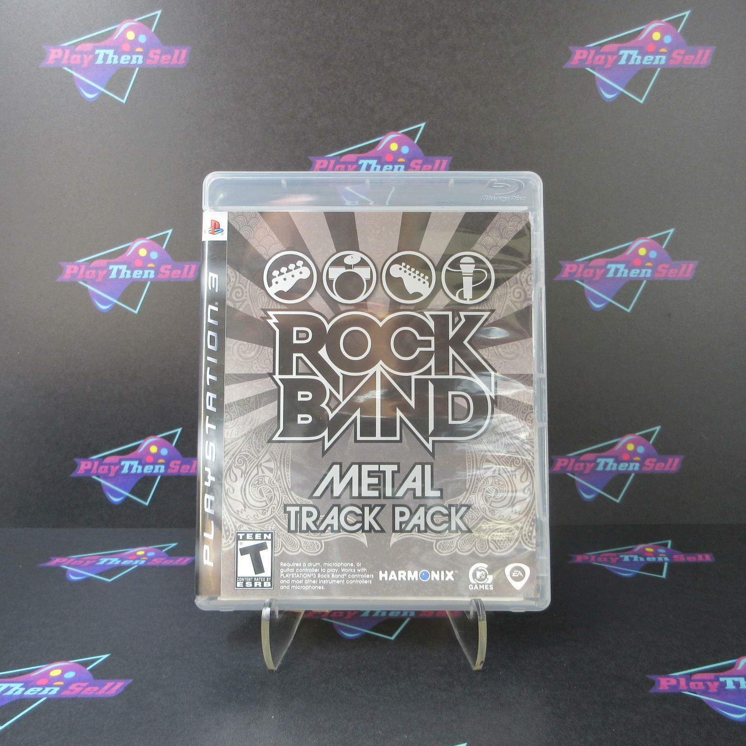 Rock Band Metal Track Pack PS3 PlayStation 3 Complete - Excellent