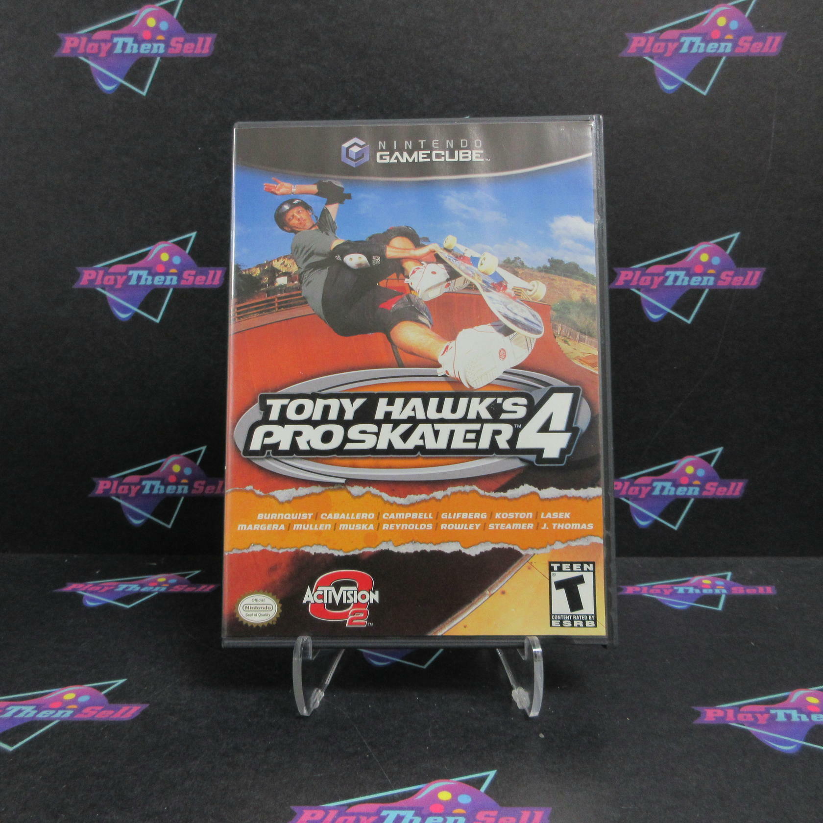 Tony Hawk Pro Skater 4 Nintendo GameCube + Reg Card Complete - Refurbished