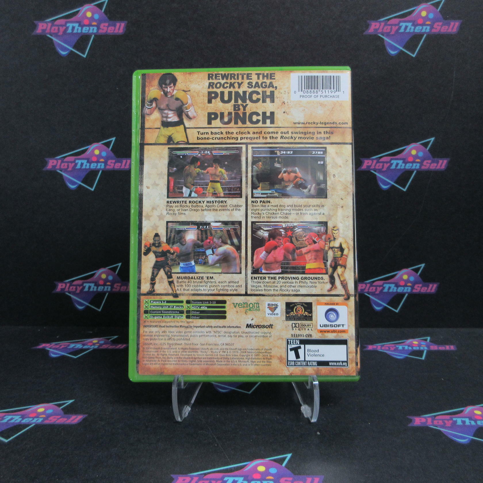 Rocky Legends Xbox Complete - Excellent