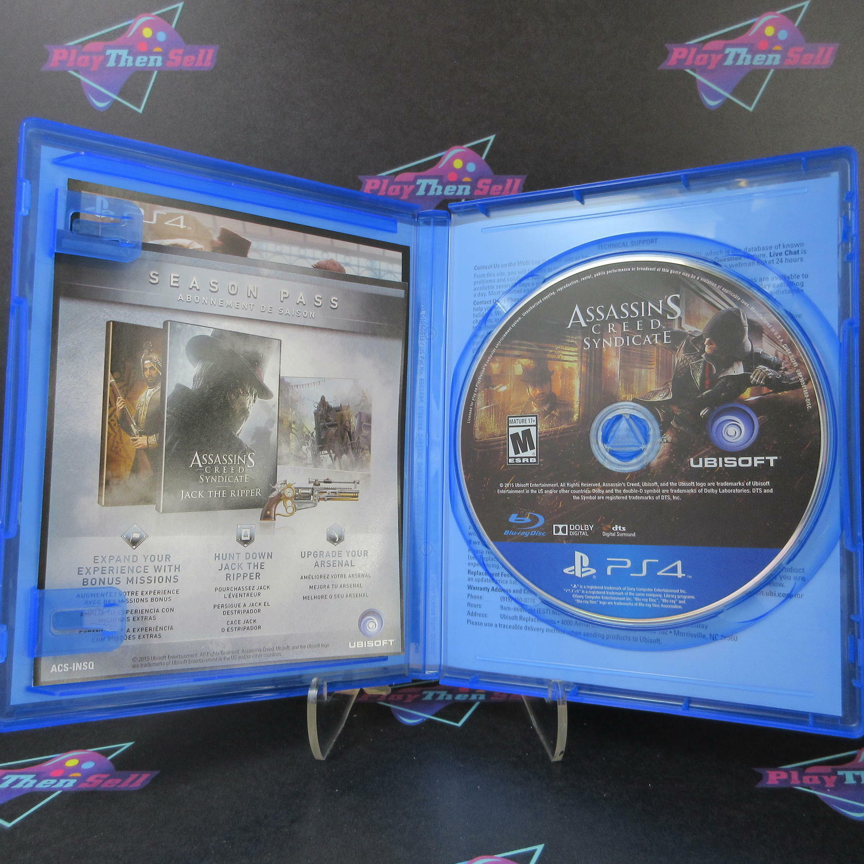 Assassin's Creed Syndicate PS4 PlayStation 4 Complete - Excellent