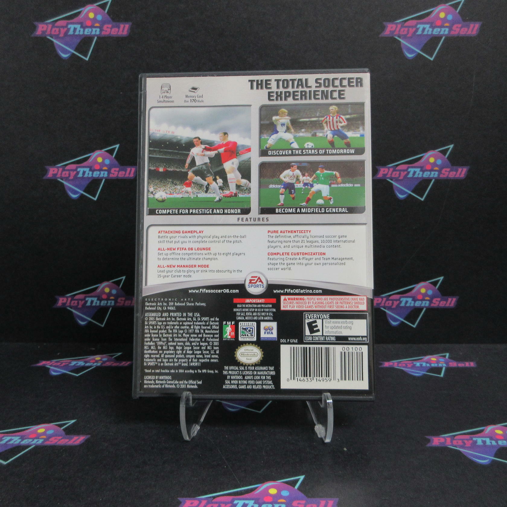 FIFA Soccer 06 Nintendo GameCube Complete - Refurbished