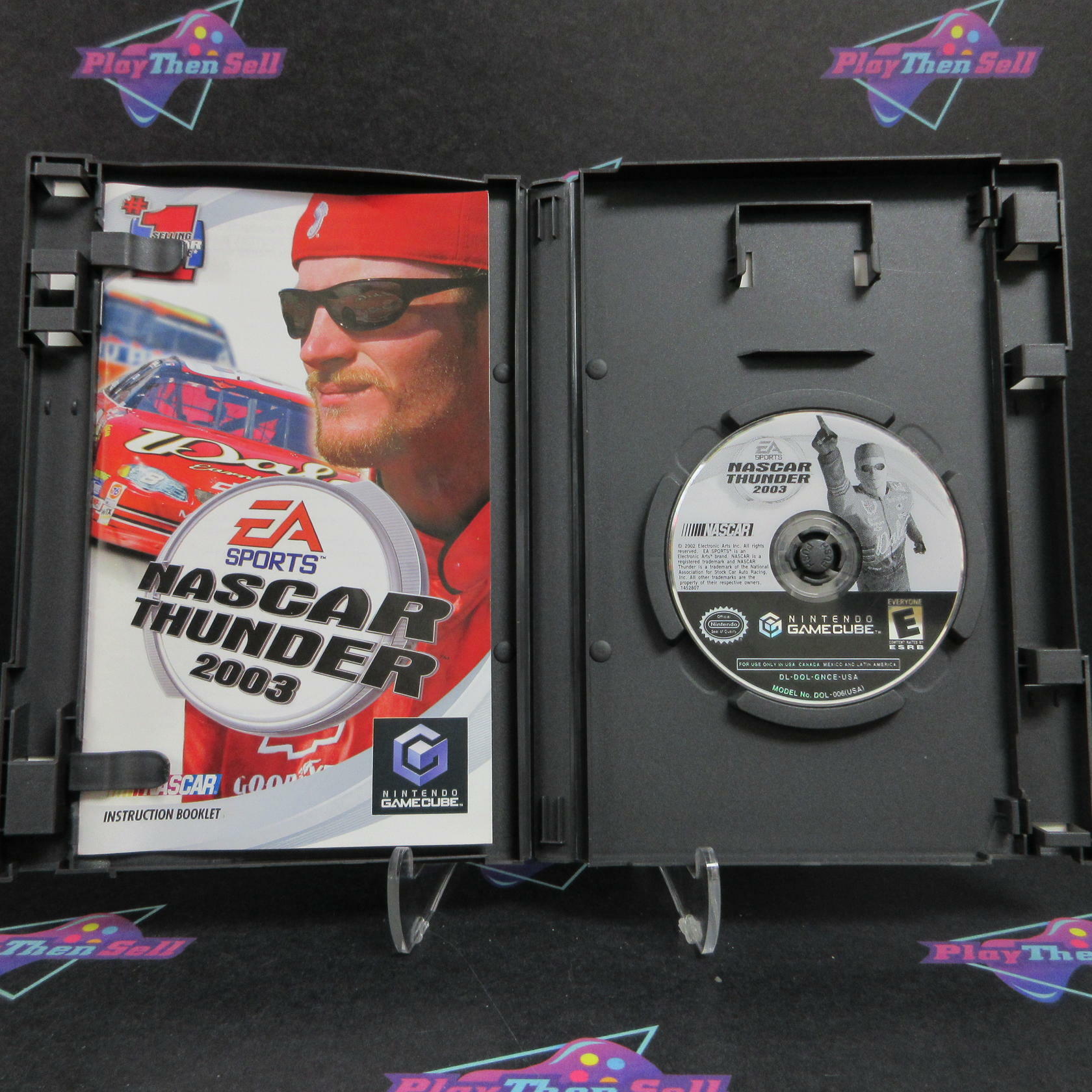 NASCAR Thunder 2003 Nintendo GameCube Complete - Refurbished