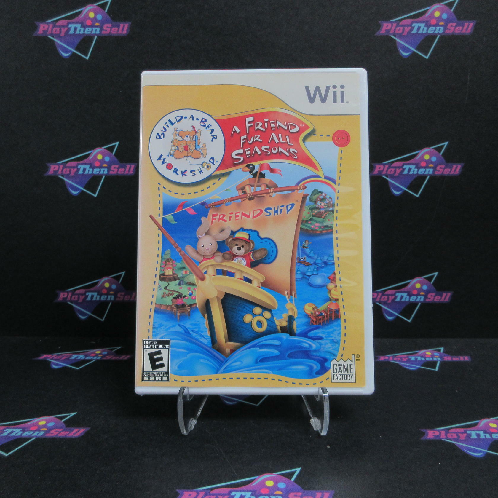 Build-A-Bear Workshop A Friend Fur All Seasons Nintendo Wii Complete - Excellent