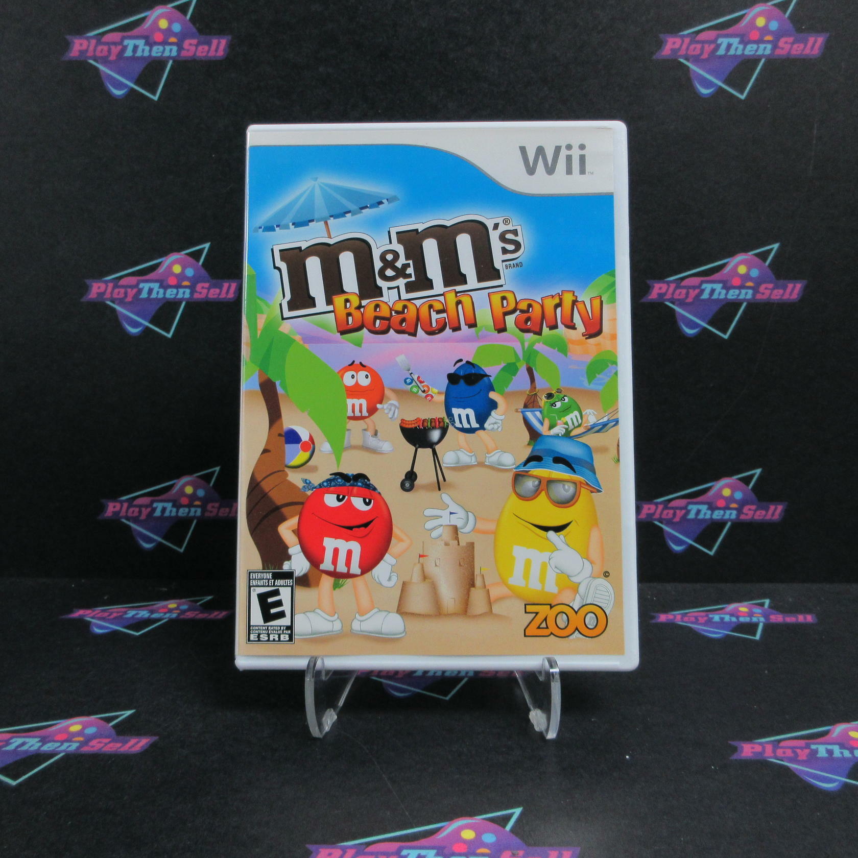 M&Ms Beach Party Nintendo Wii Complete - Excellent