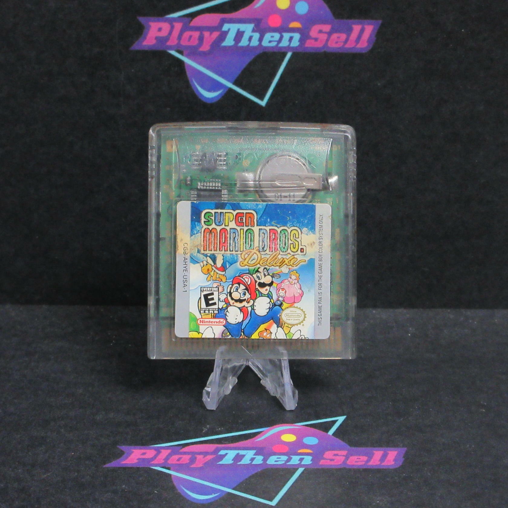 Super Mario Bros. Deluxe Nintendo Game boy Color Cart Only Authentic / Tested - Very Good