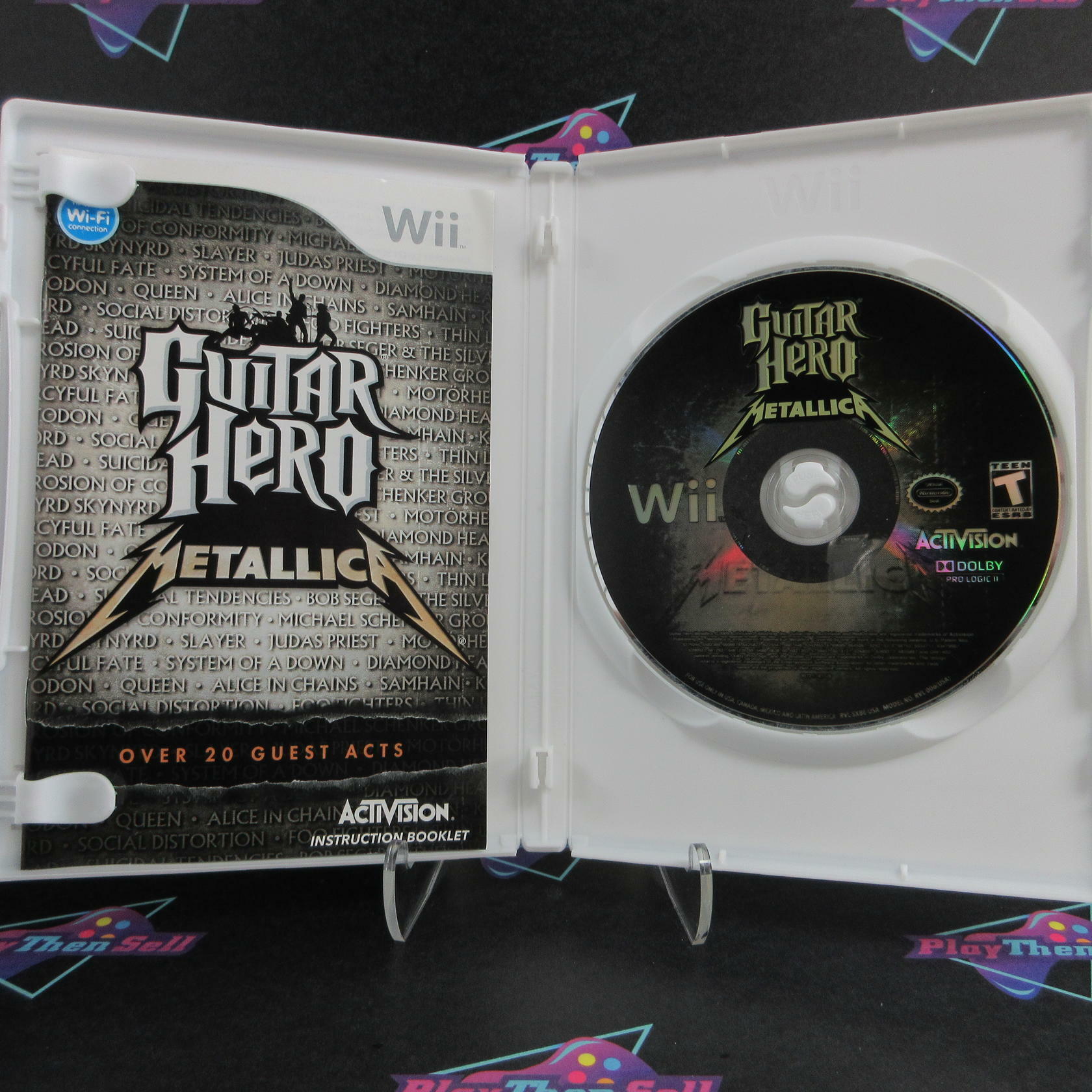 Guitar Hero Metallica Nintendo Wii Complete - Excellent