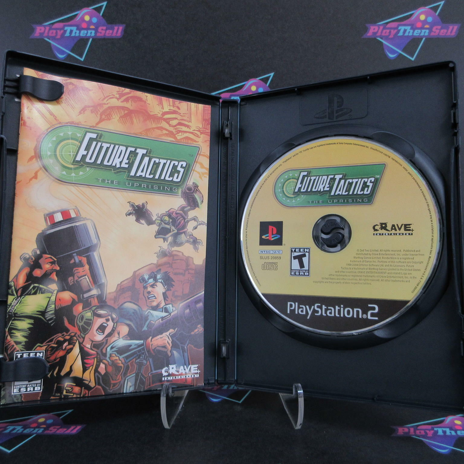Future Tactics Uprising PS2 PlayStation 2 Complete - Excellent