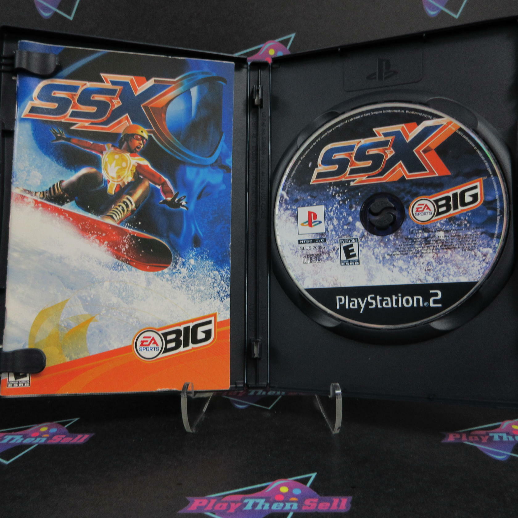 SSX PS2 Black Label PS2 PlayStation 2 + Reg Card Complete - Excellent