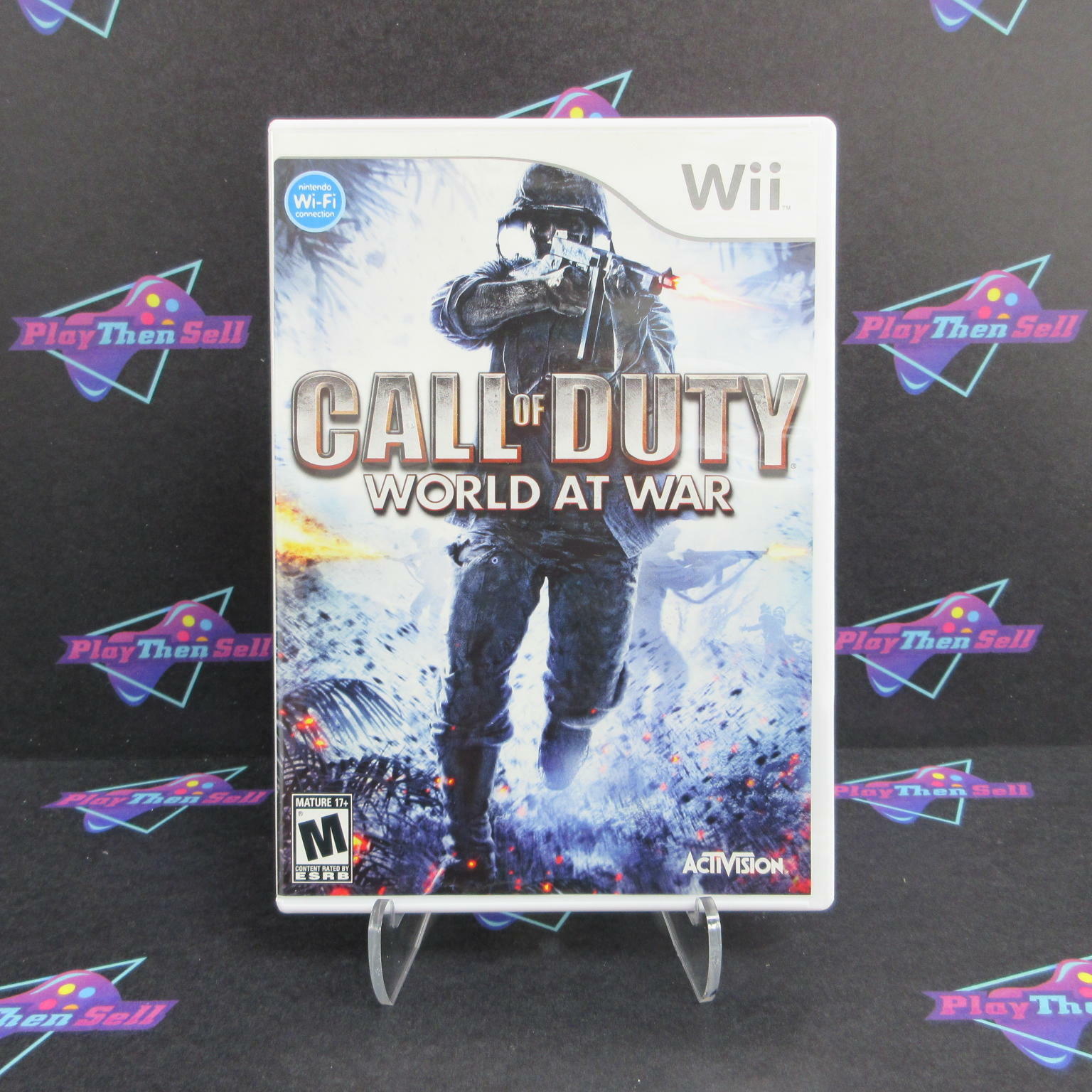Call of Duty World at War Nintendo Wii Complete - Excellent